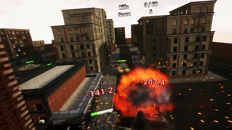 VR Dinosaur City War screenshot 3