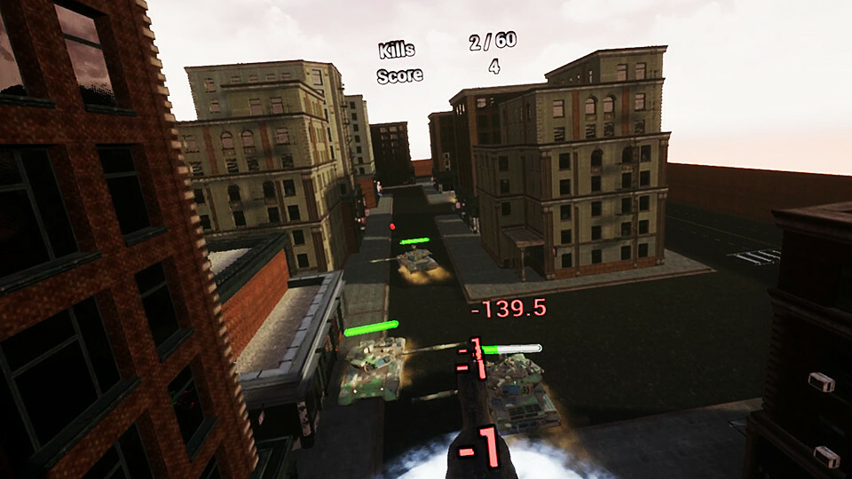 VR Dinosaur City War screenshot 4