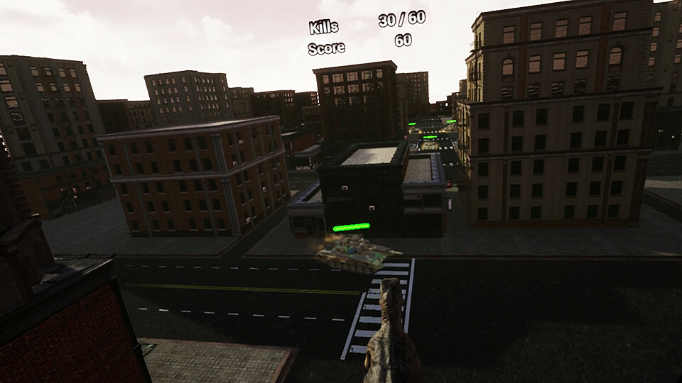 VR Dinosaur City War screenshot 7