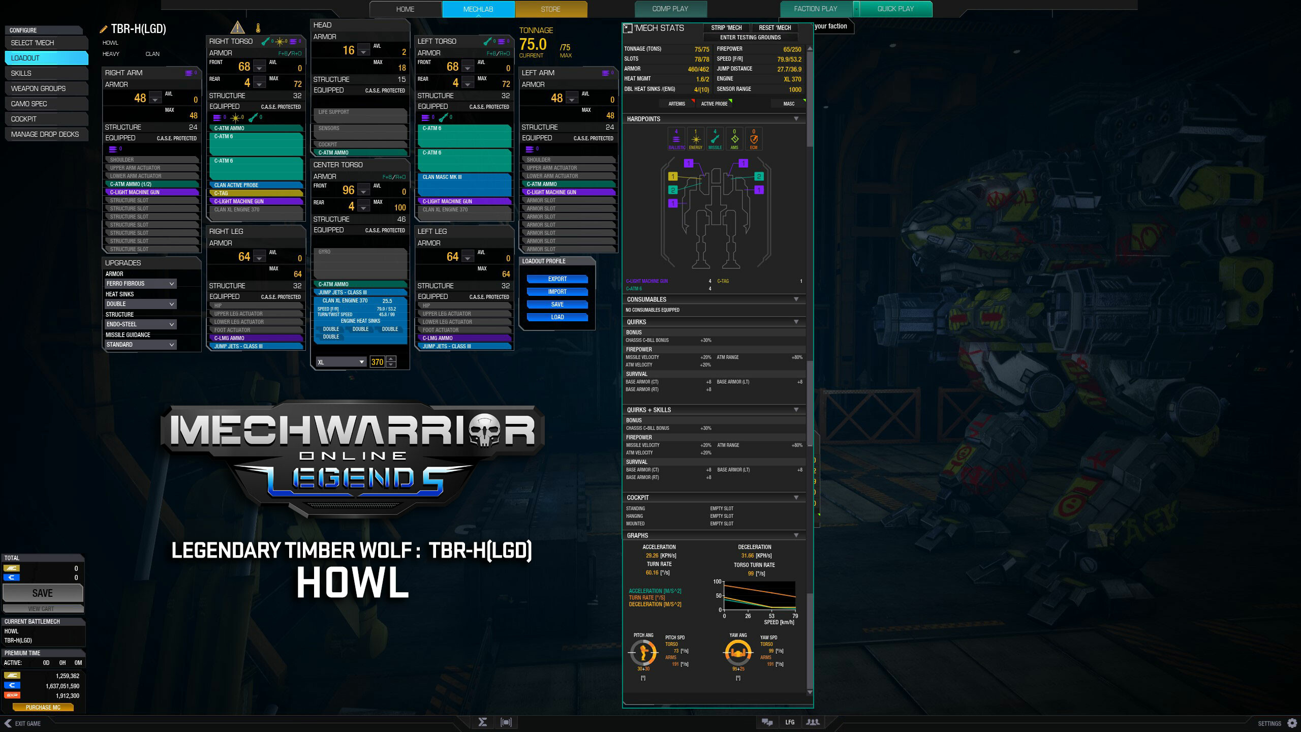 MechWarrior Online™ - Howl Legendary Mech Pack screenshot 2