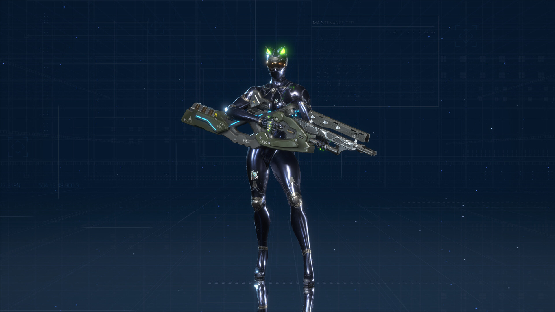 Exoprimal - Vigilant Metallic Cat Set screenshot 4