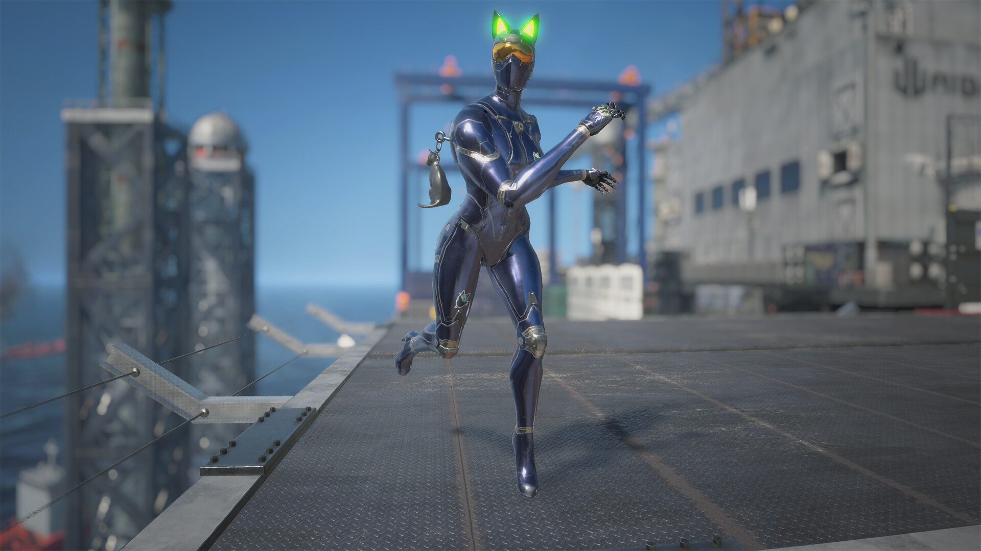 Exoprimal - Vigilant Metallic Cat Set screenshot 3