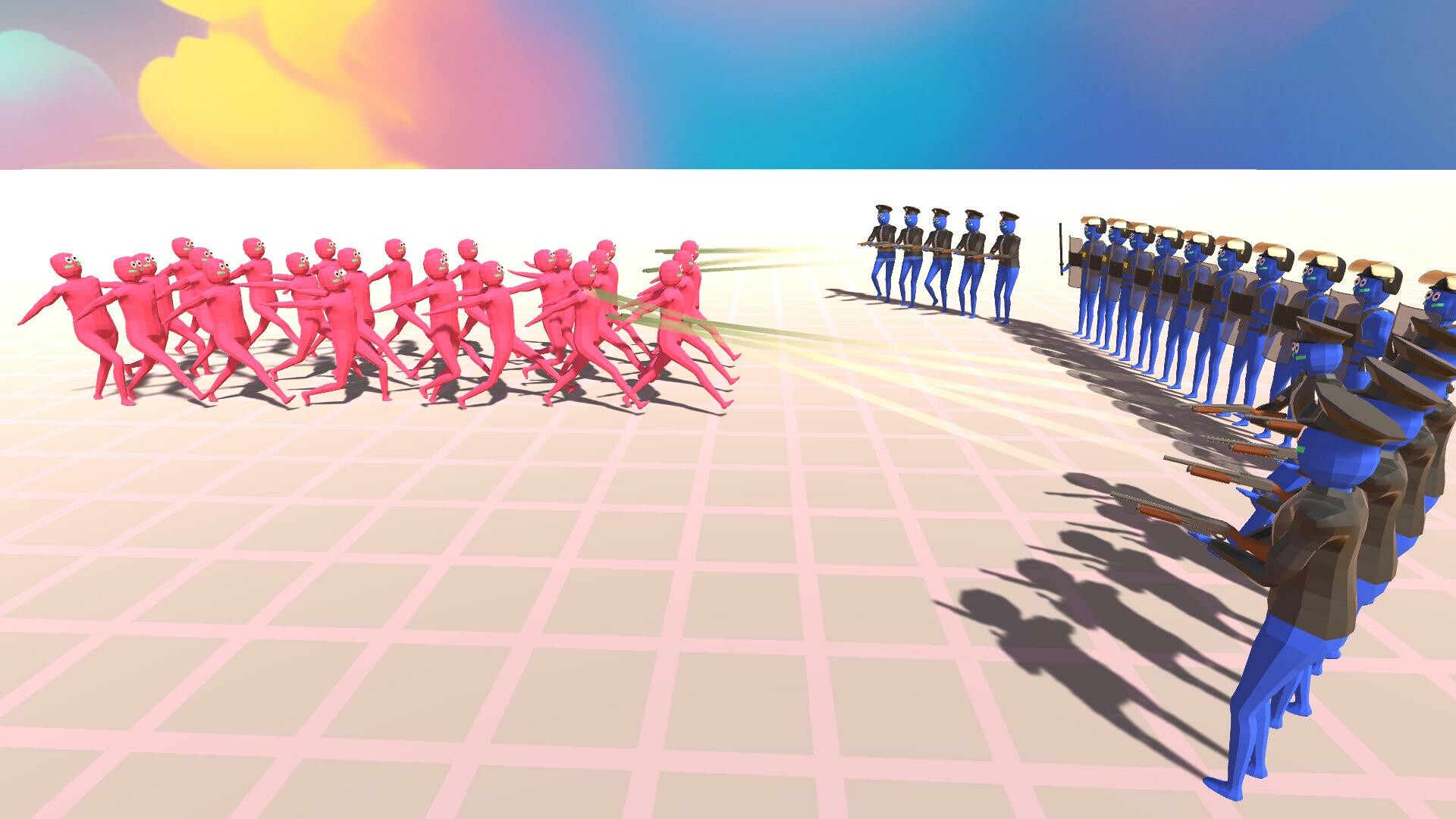 Human Wall Simulator screenshot 1