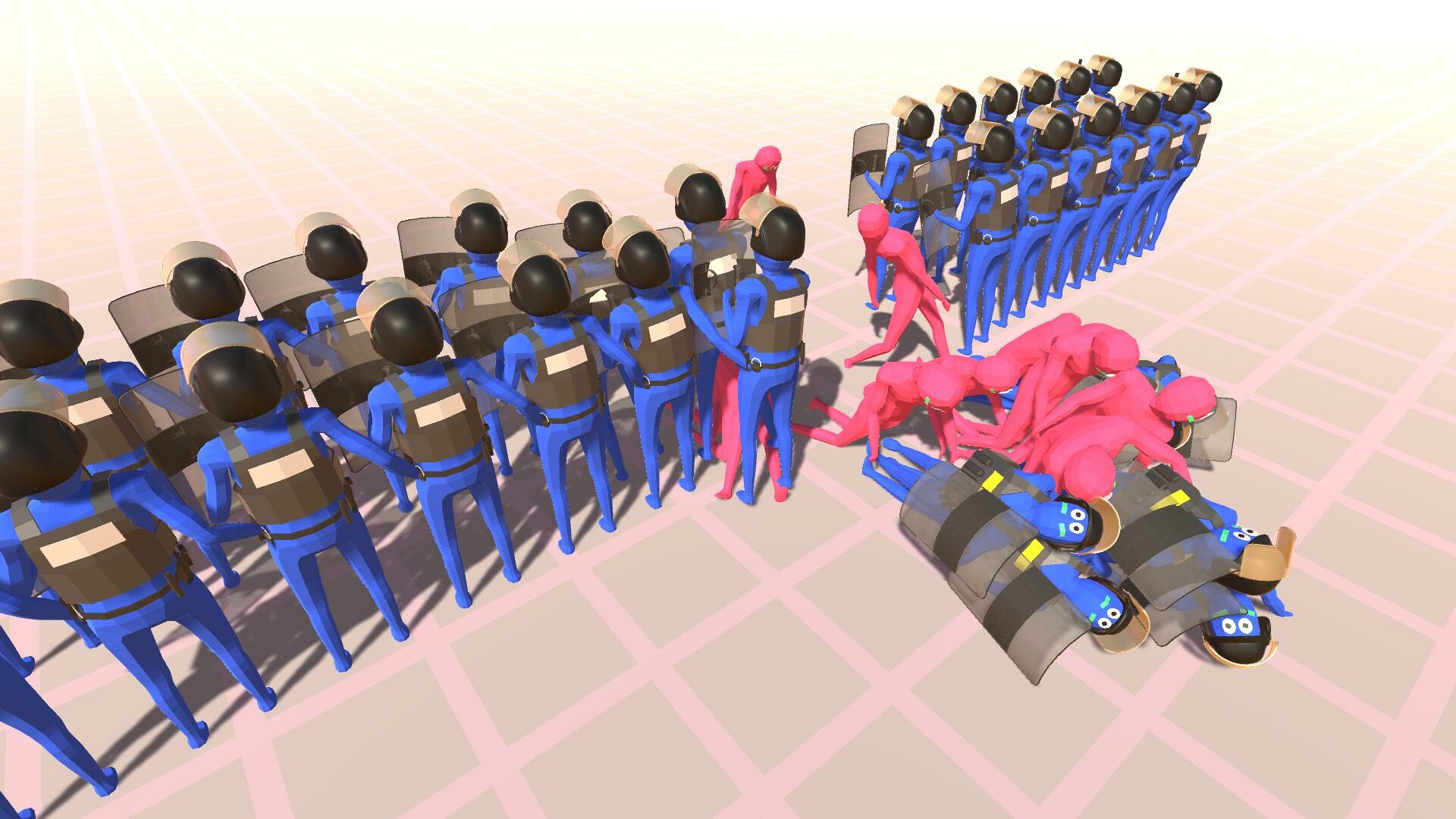 Human Wall Simulator screenshot 5