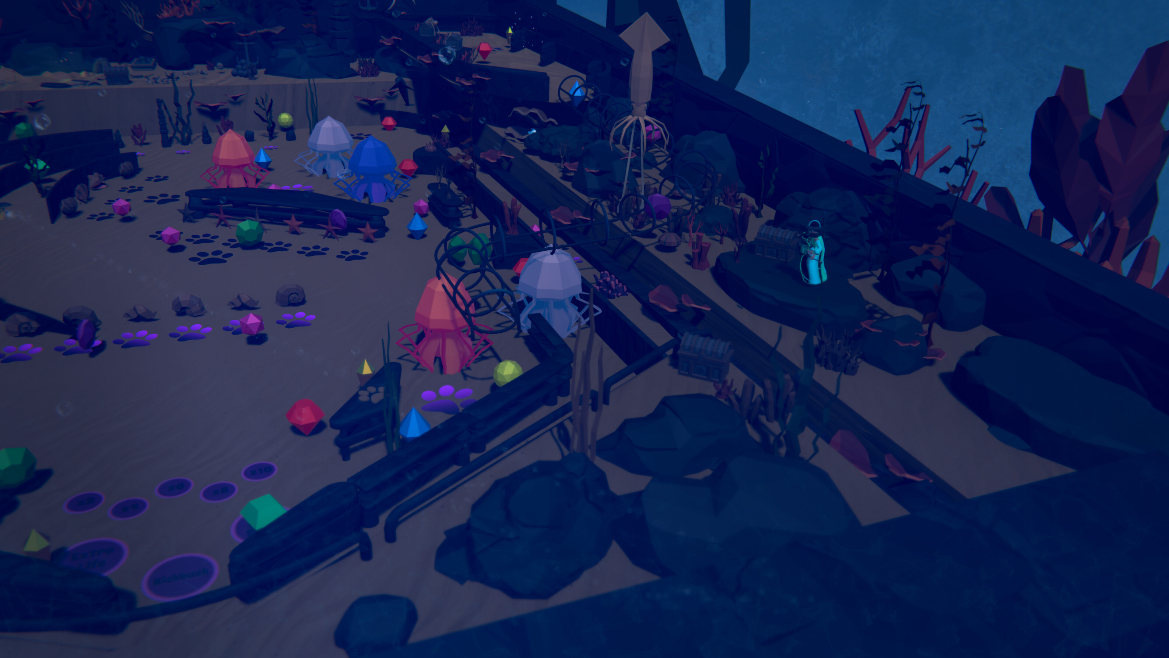 Roxy Raccoon's Pinball Panic - Aquatic Adventures screenshot 13