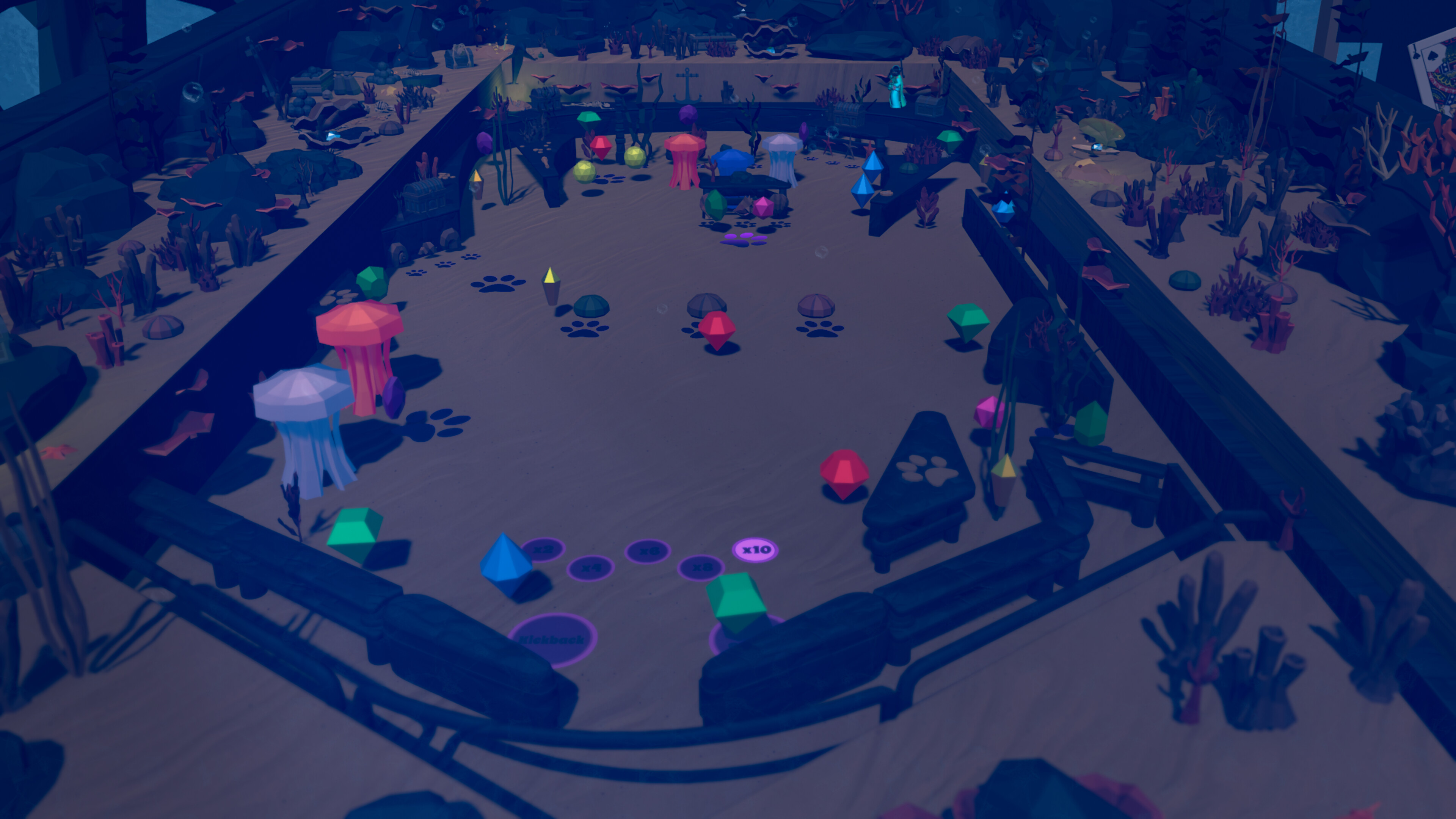 Roxy Raccoon's Pinball Panic - Aquatic Adventures screenshot 1
