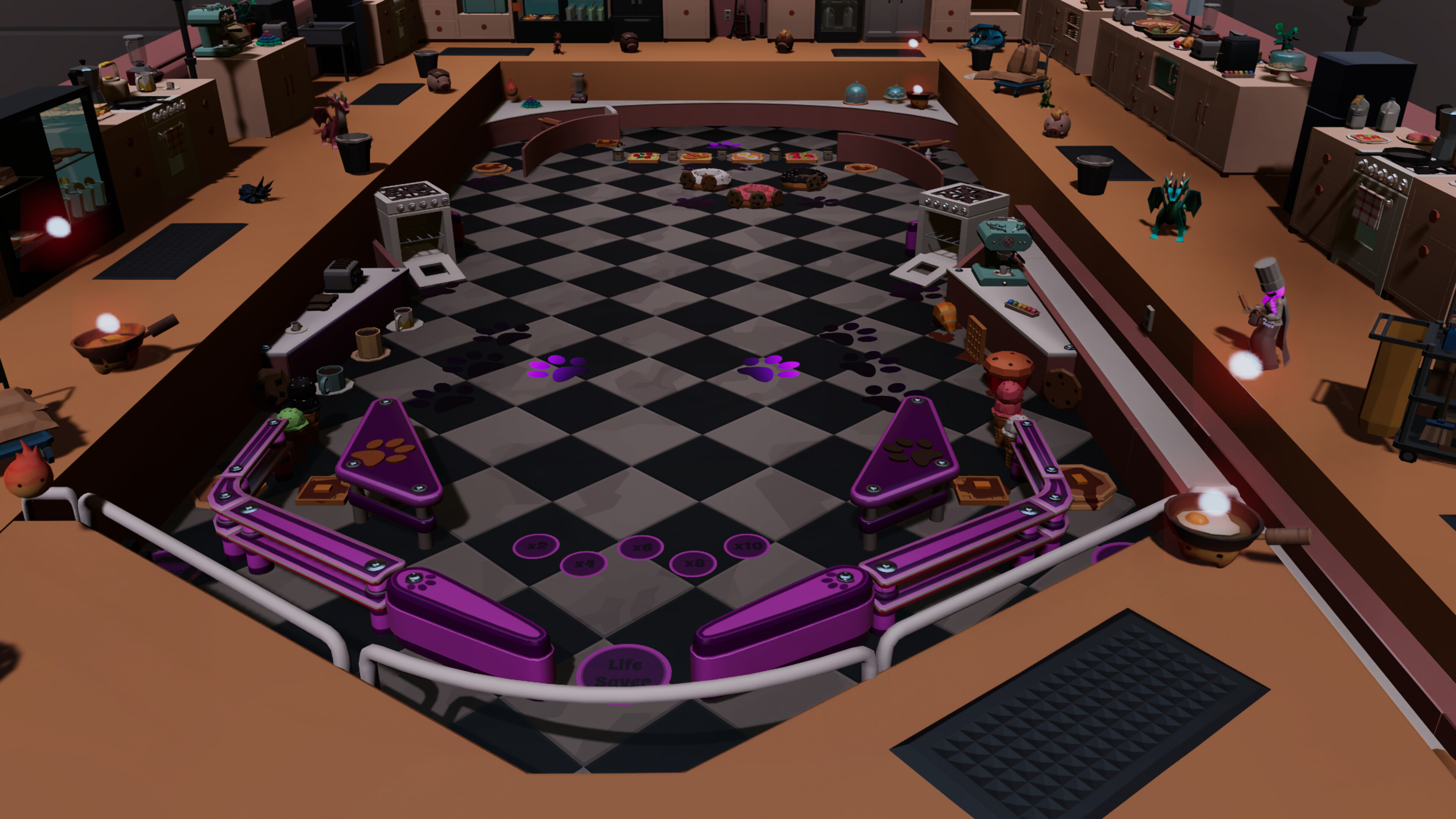 Roxy Raccoon's Pinball Panic - Baker's Best screenshot 1