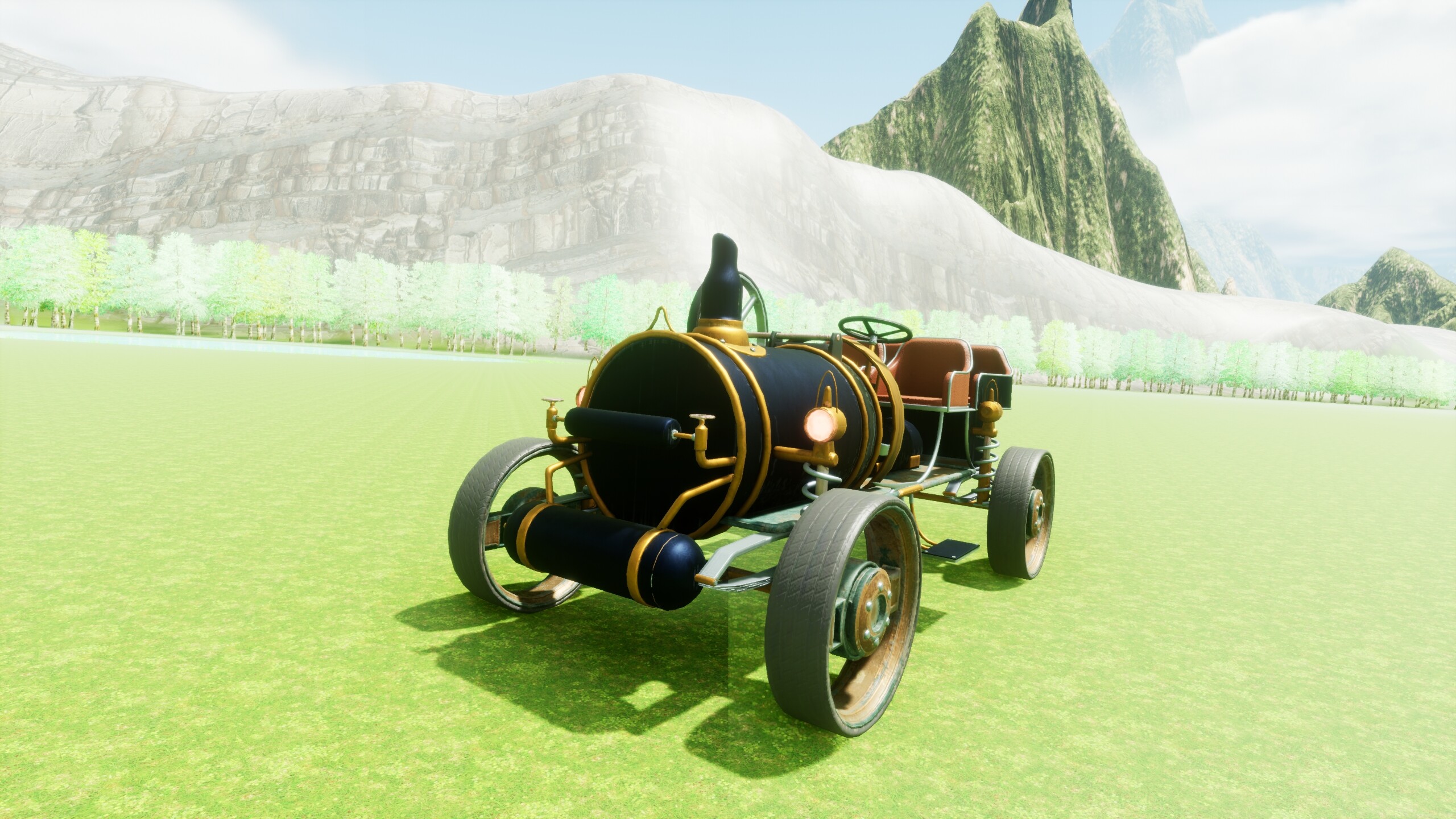 Project Speed - Steampunk Car screenshot 2