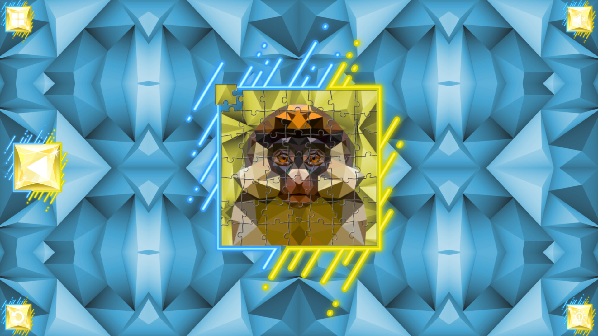 Poly Jigsaw: Primates screenshot 6