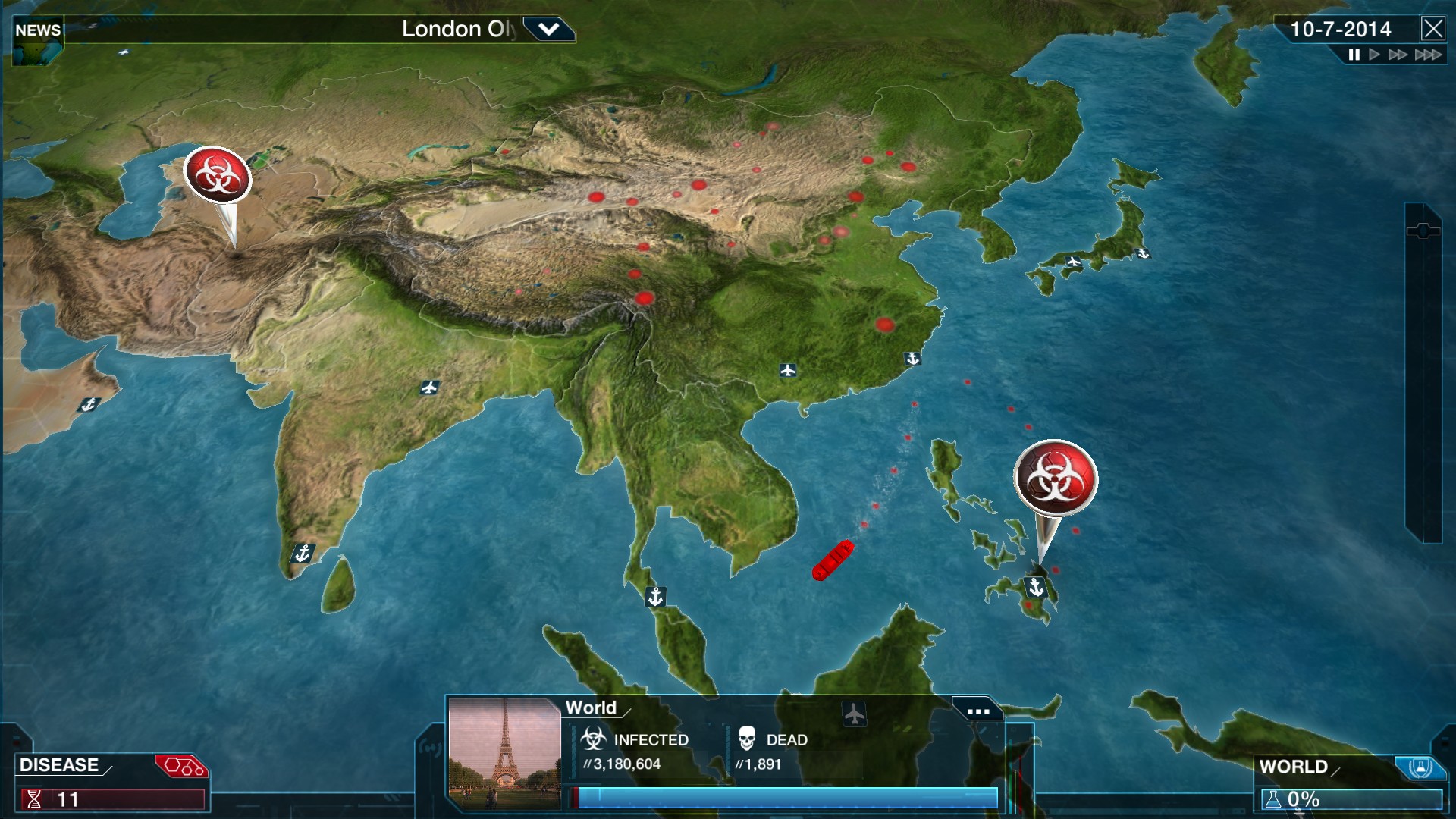 图片[2]-单机游戏社区Plague Inc Evolved — Steam联机补丁-单机游戏社区steamun