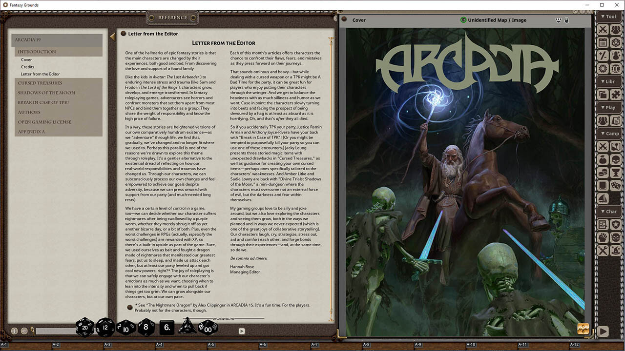 Fantasy Grounds - Arcadia Issue 019 screenshot 5
