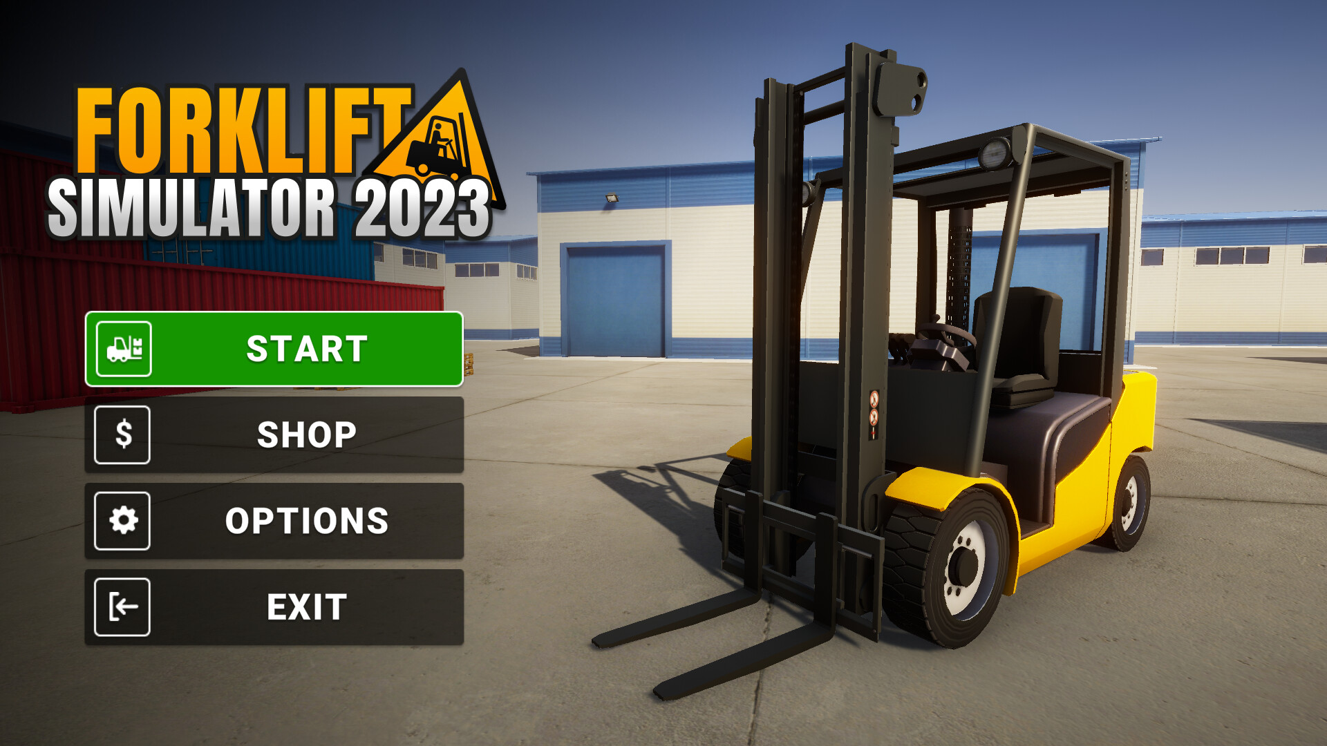 Forklift Simulator 2023 screenshot 1