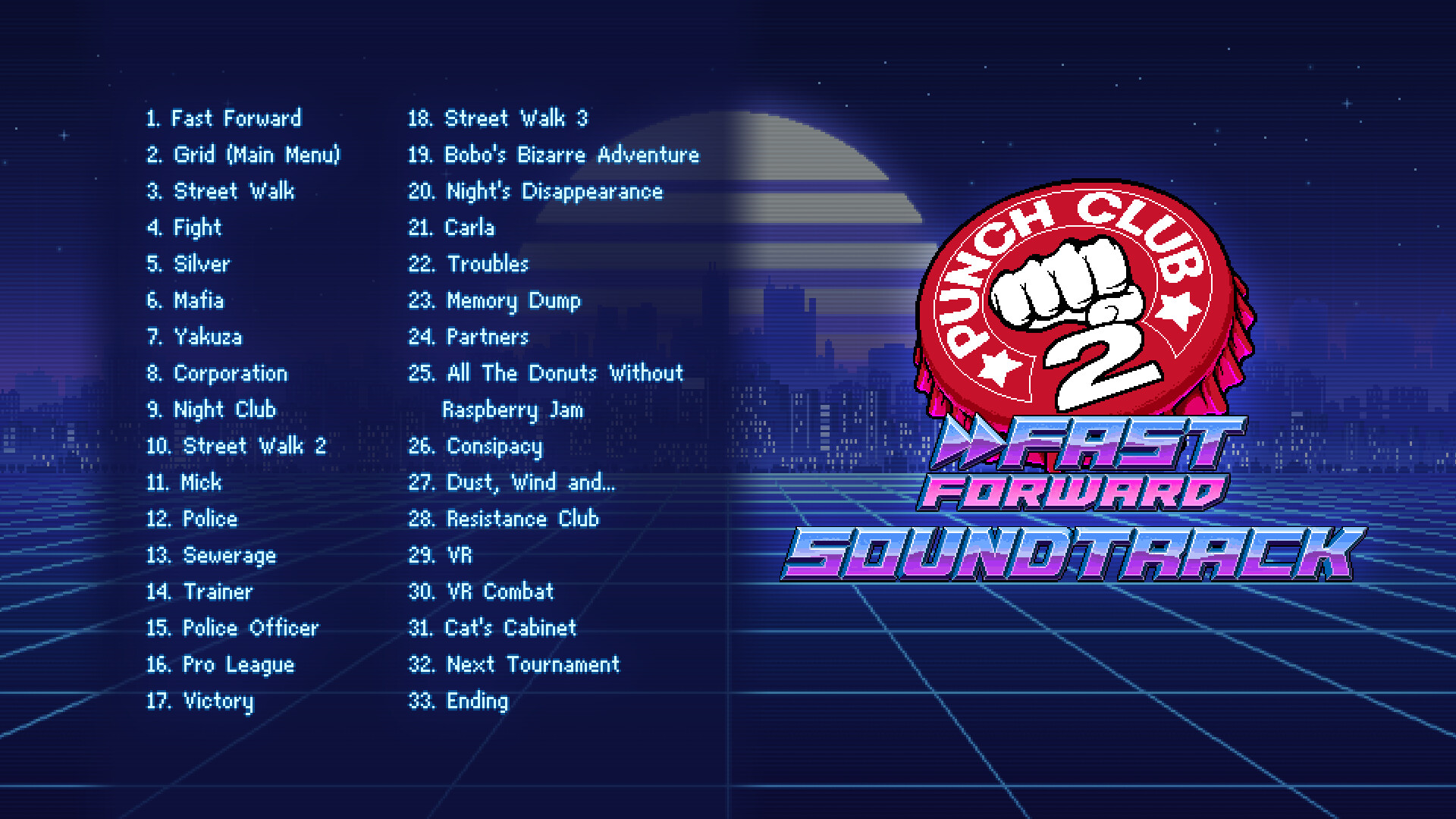 Punch Club 2: Fast Forward - Soundtrack screenshot 1