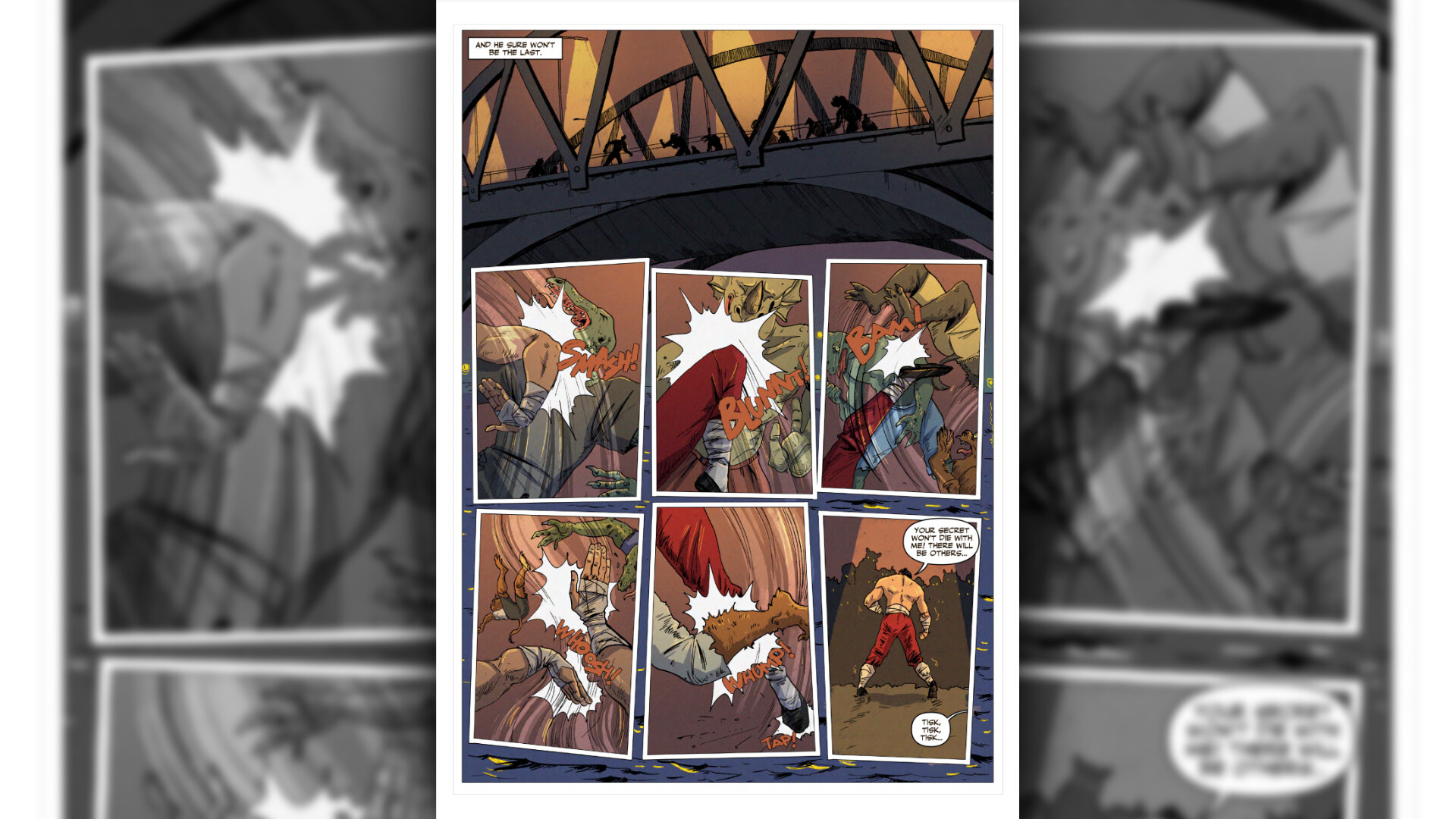 Punch Club 2: Fast Forward - Artbook and Comic Book screenshot 8