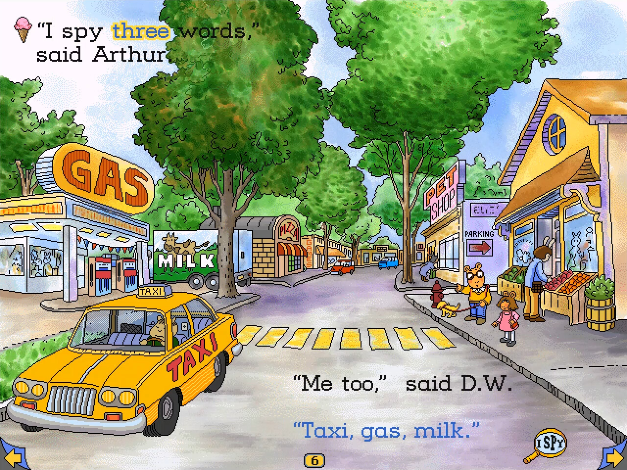 Arthur's Reading Race screenshot 3