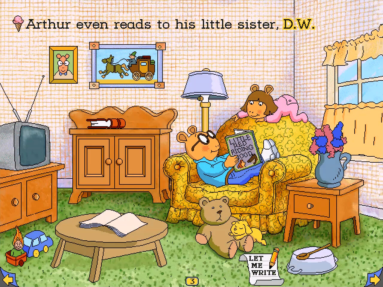 Arthur's Reading Race screenshot 4
