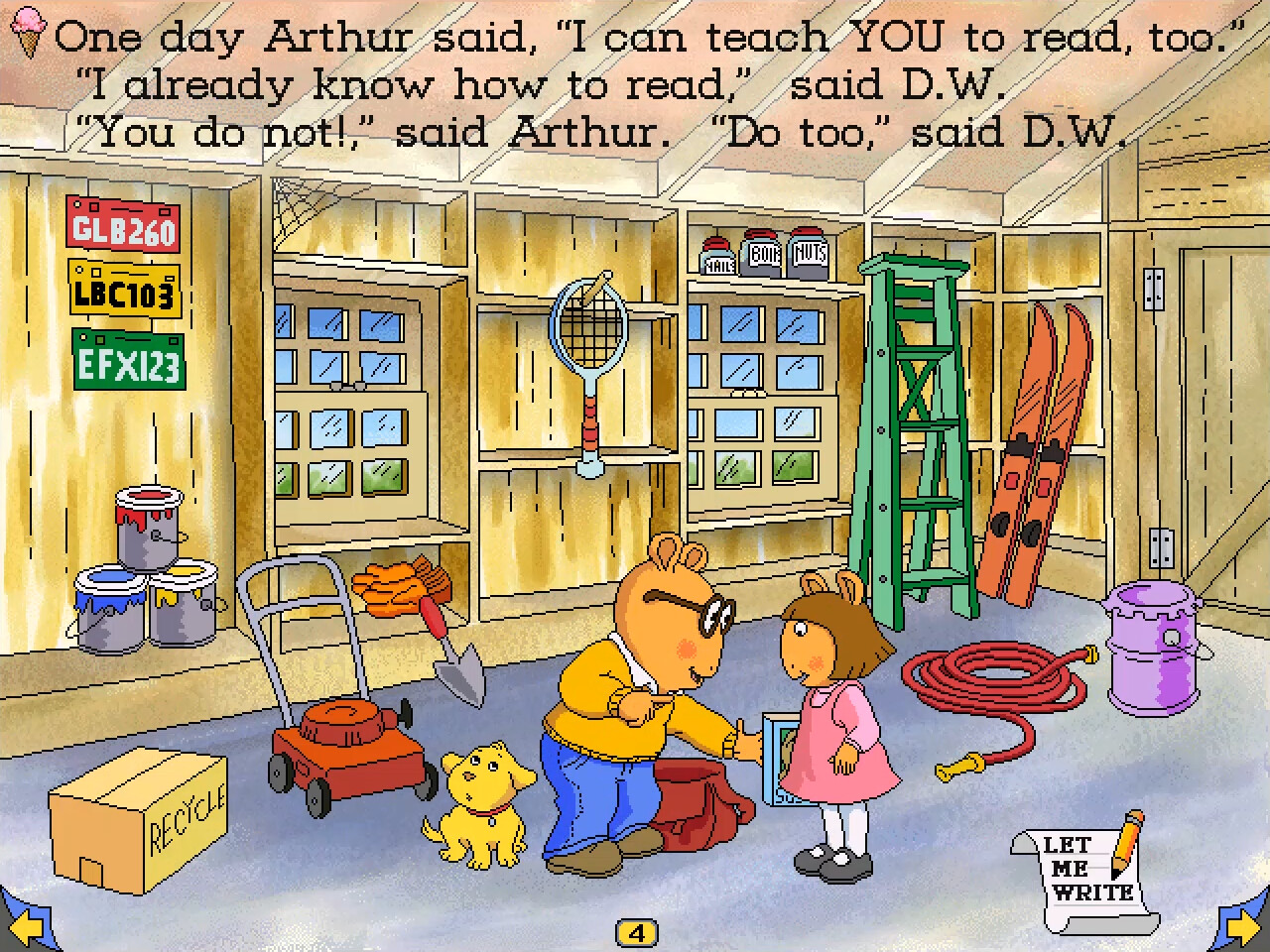 Arthur's Reading Race screenshot 6