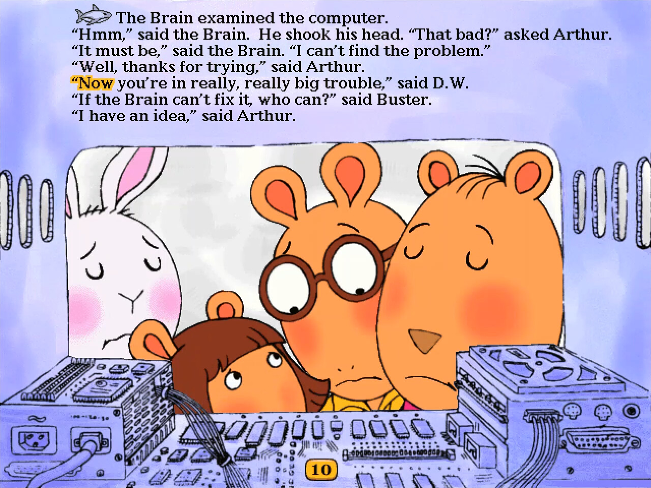 Arthur's Computer Adventure screenshot 1