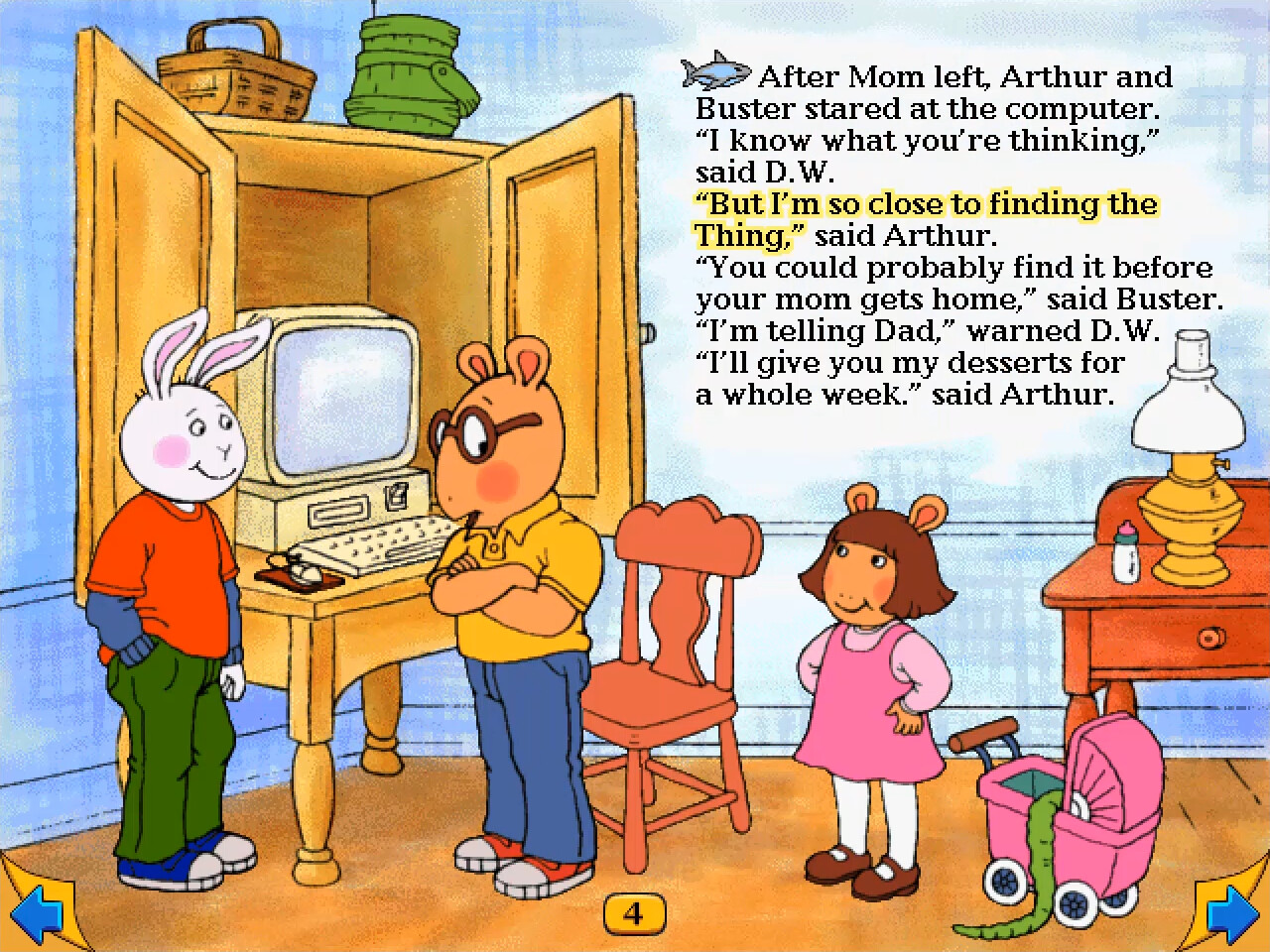 Arthur's Computer Adventure screenshot 7