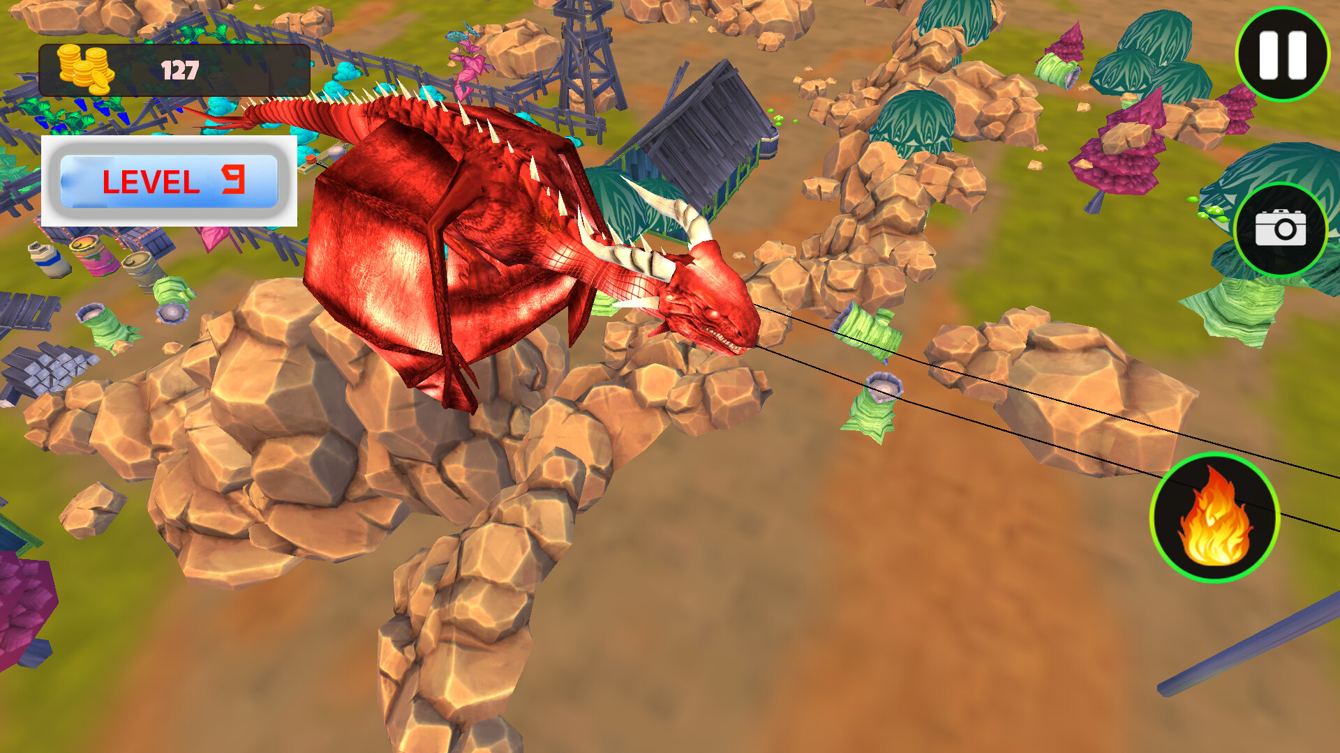 Fly Fly Dragon! screenshot 5