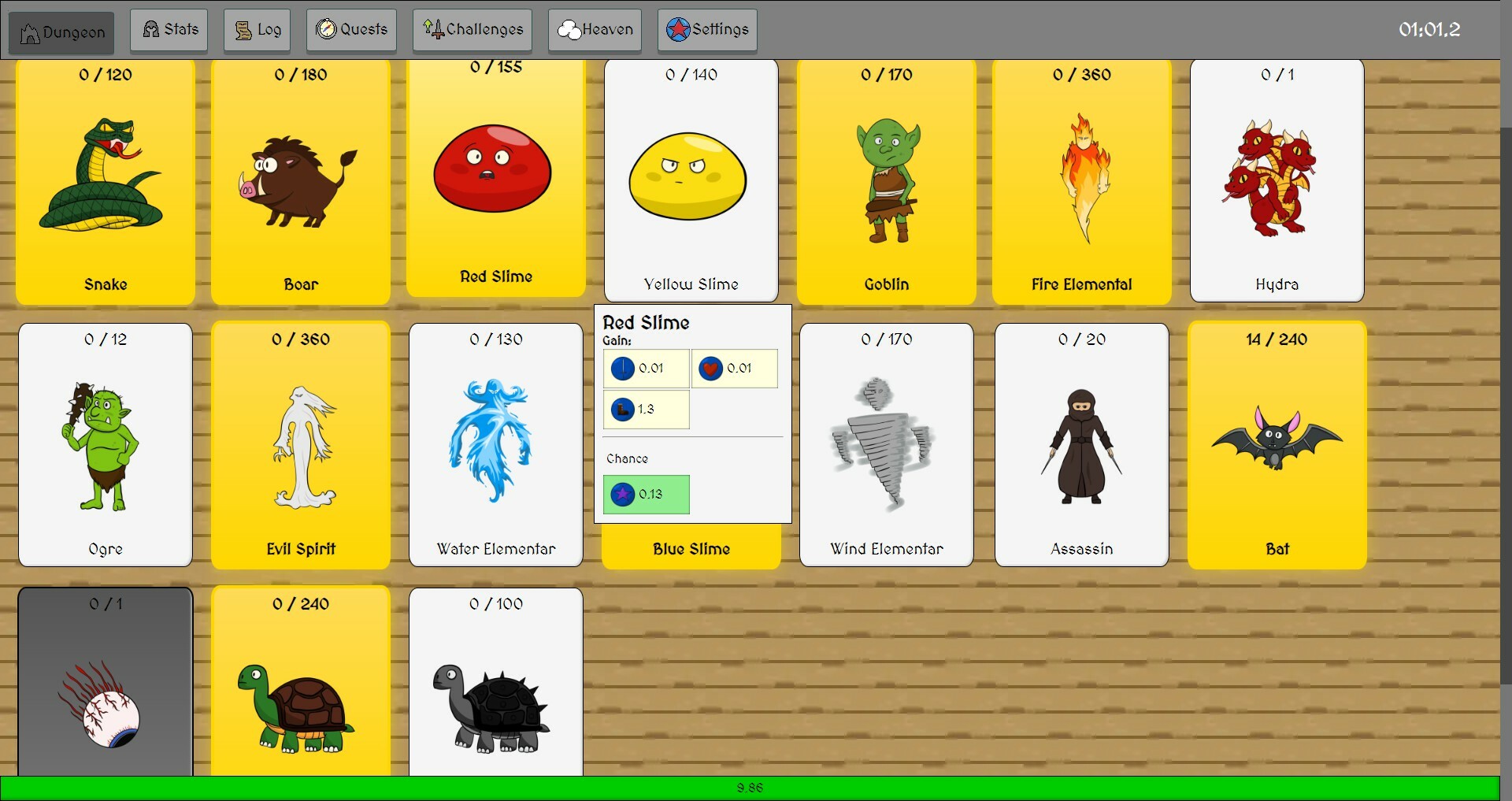 Absorber screenshot 1