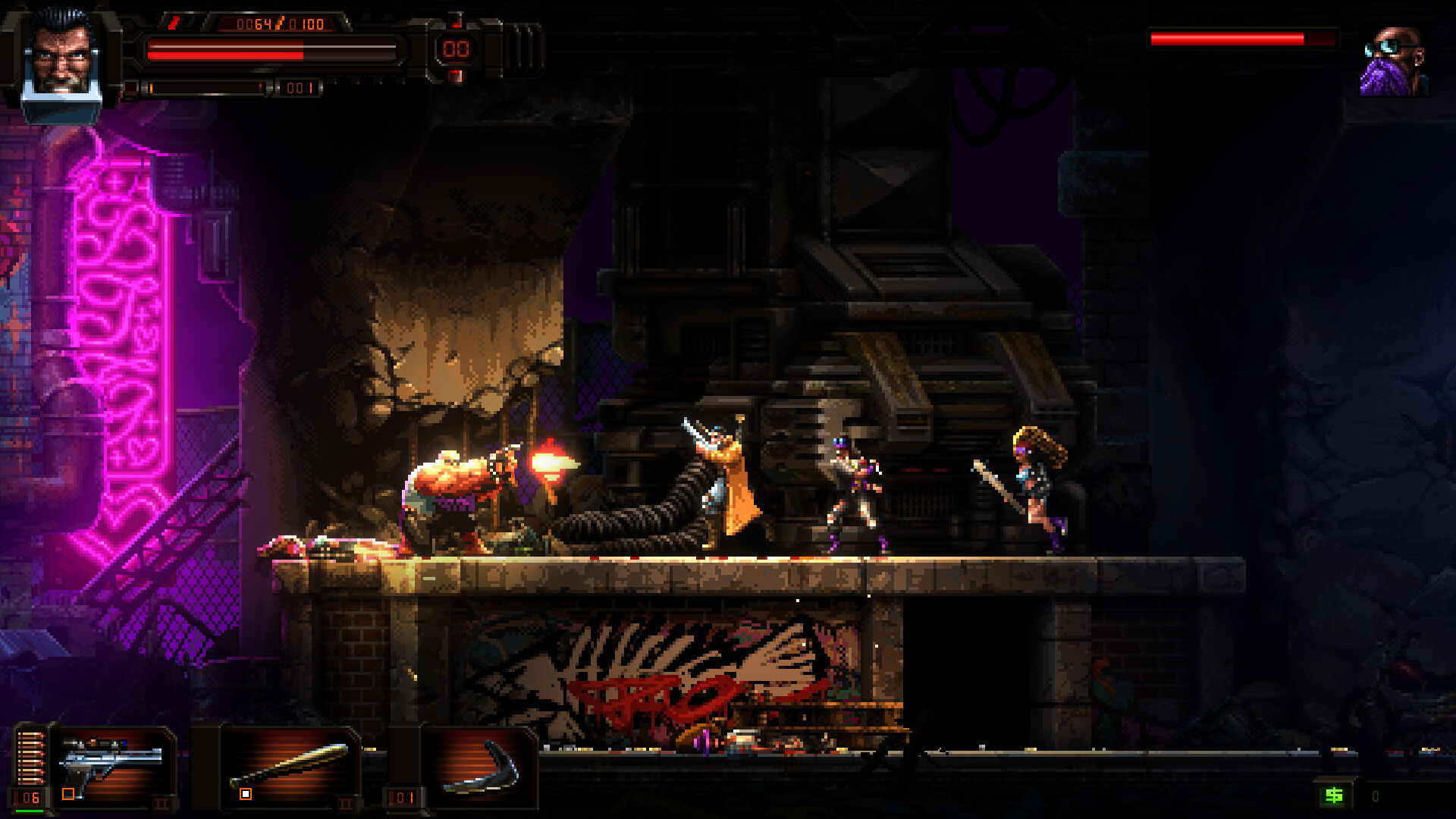 Huntdown: Overtime screenshot 2