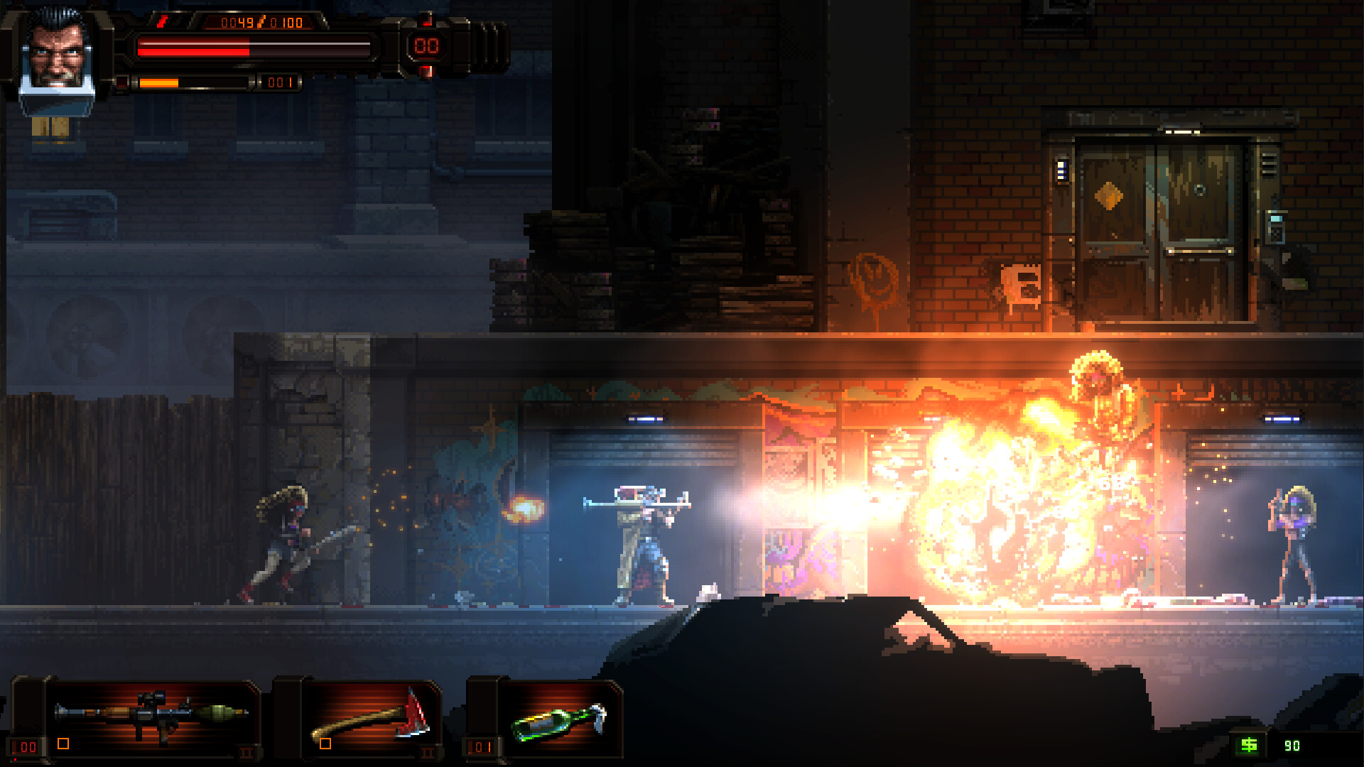 Huntdown: Overtime screenshot 1
