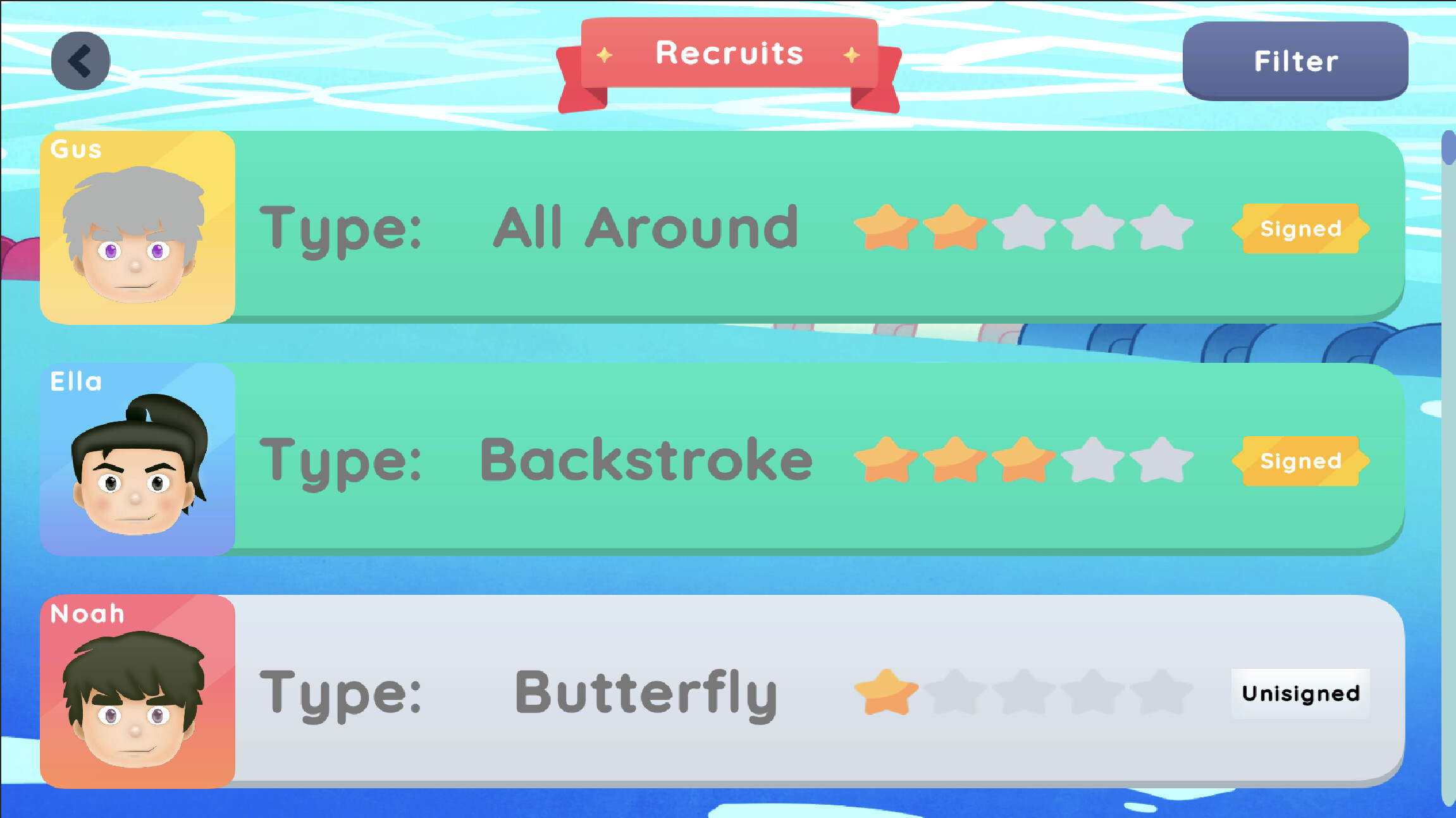 Swimming Dynasty screenshot 14