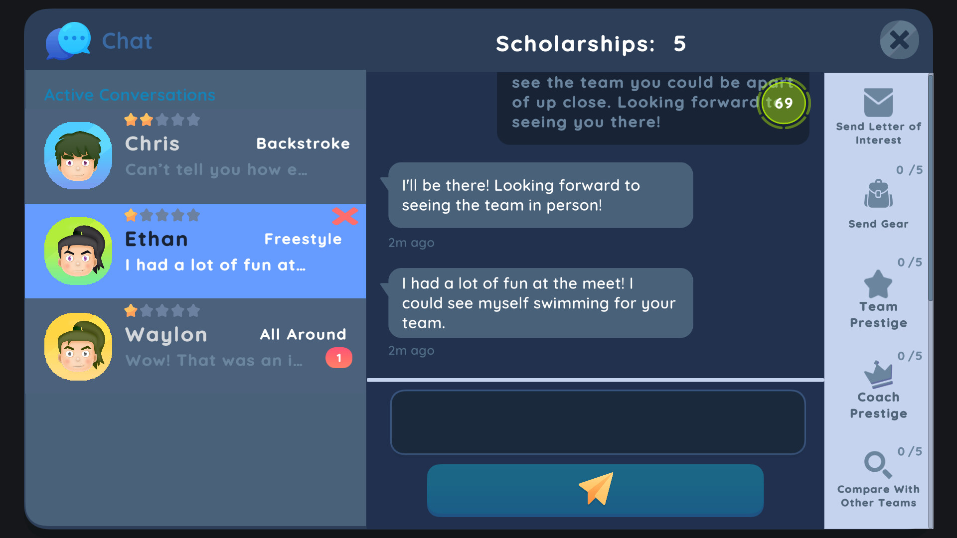 Swimming Dynasty screenshot 11