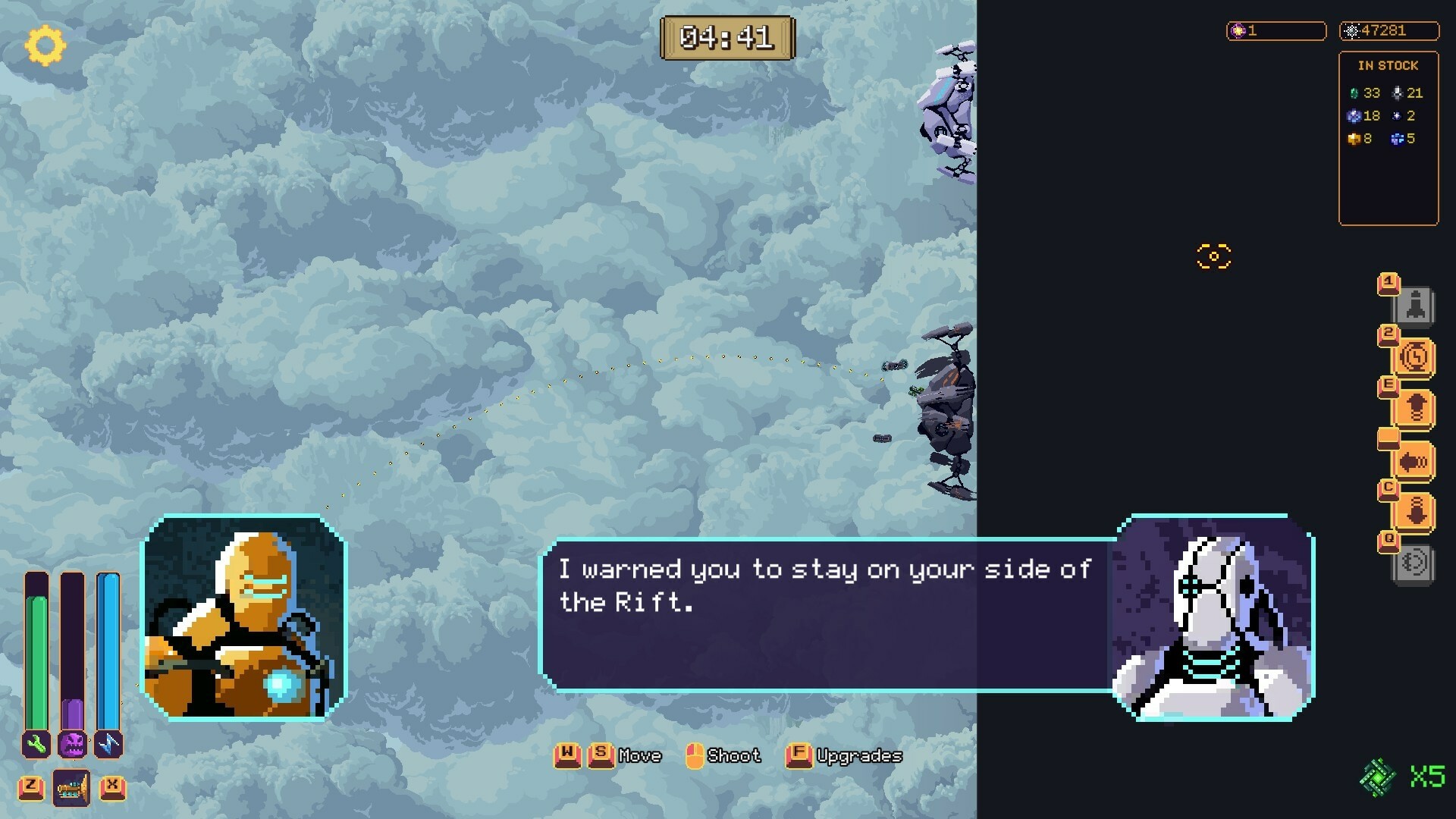 Wall World: Deep Threat screenshot 1