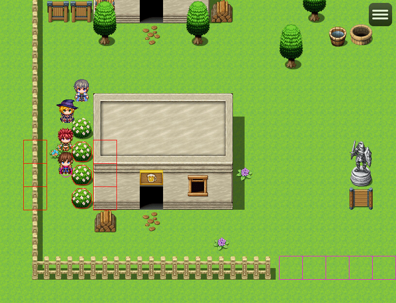 RPG Maker MV - Rosedale Collision Altering Plugin screenshot 6