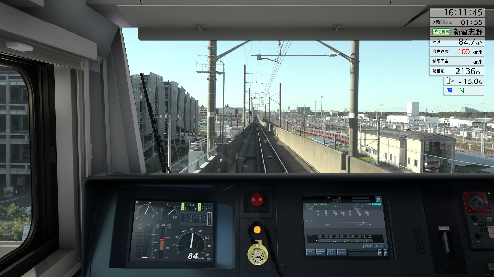 JR EAST Train Simulator: Keiyo Line (Soga to Tokyo) E233-5000 series screenshot 9