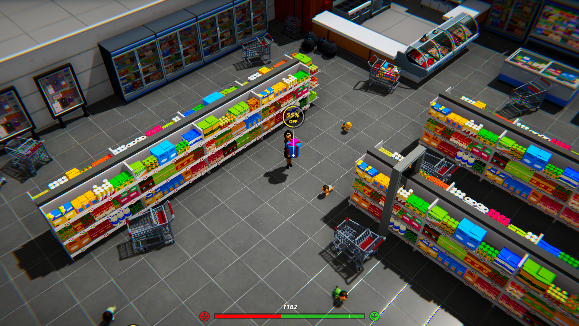 Supermarket Bash screenshot 1