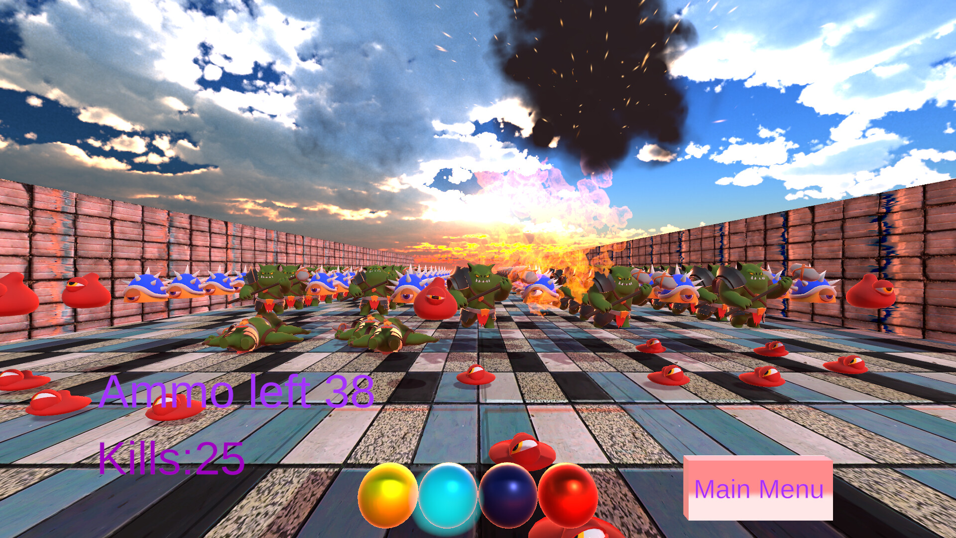 Monster War 3D screenshot 7