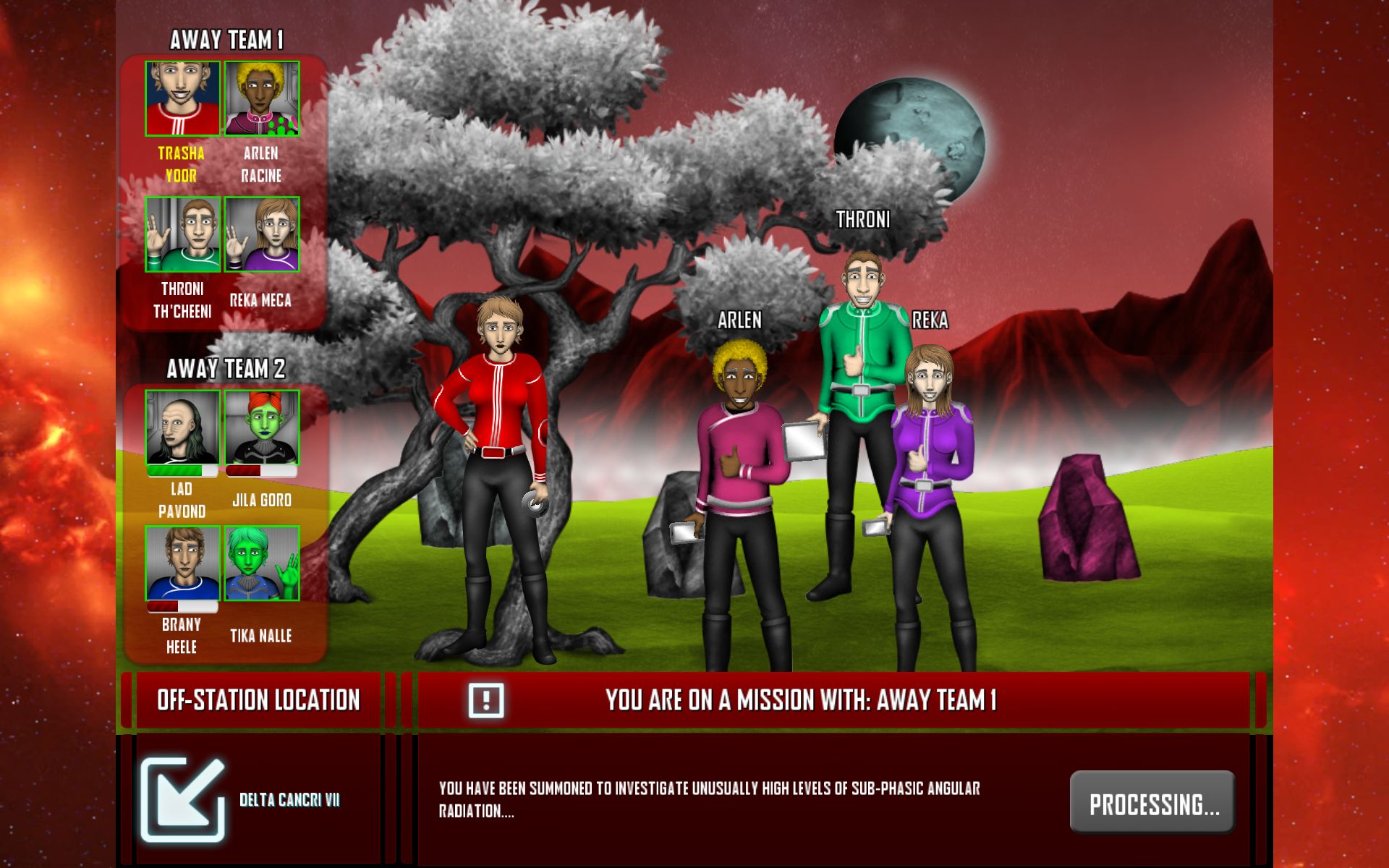 Redshirt screenshot 4