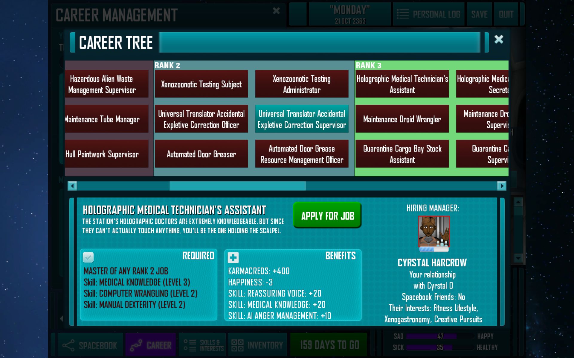 Redshirt screenshot 10