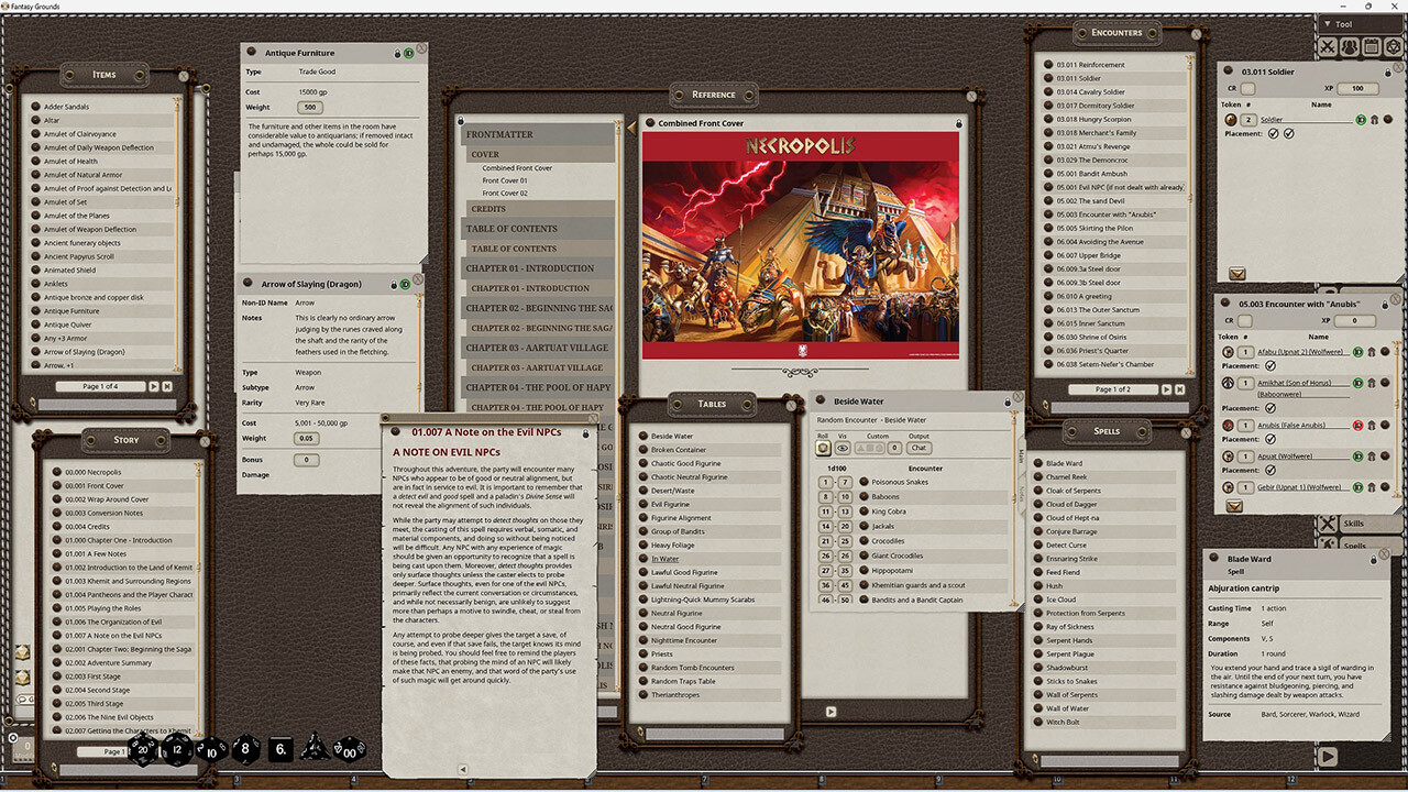 Fantasy Grounds - Necropolis screenshot 1