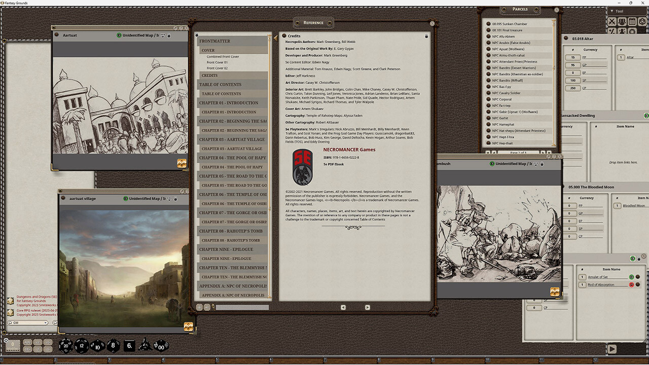 Fantasy Grounds - Necropolis screenshot 2