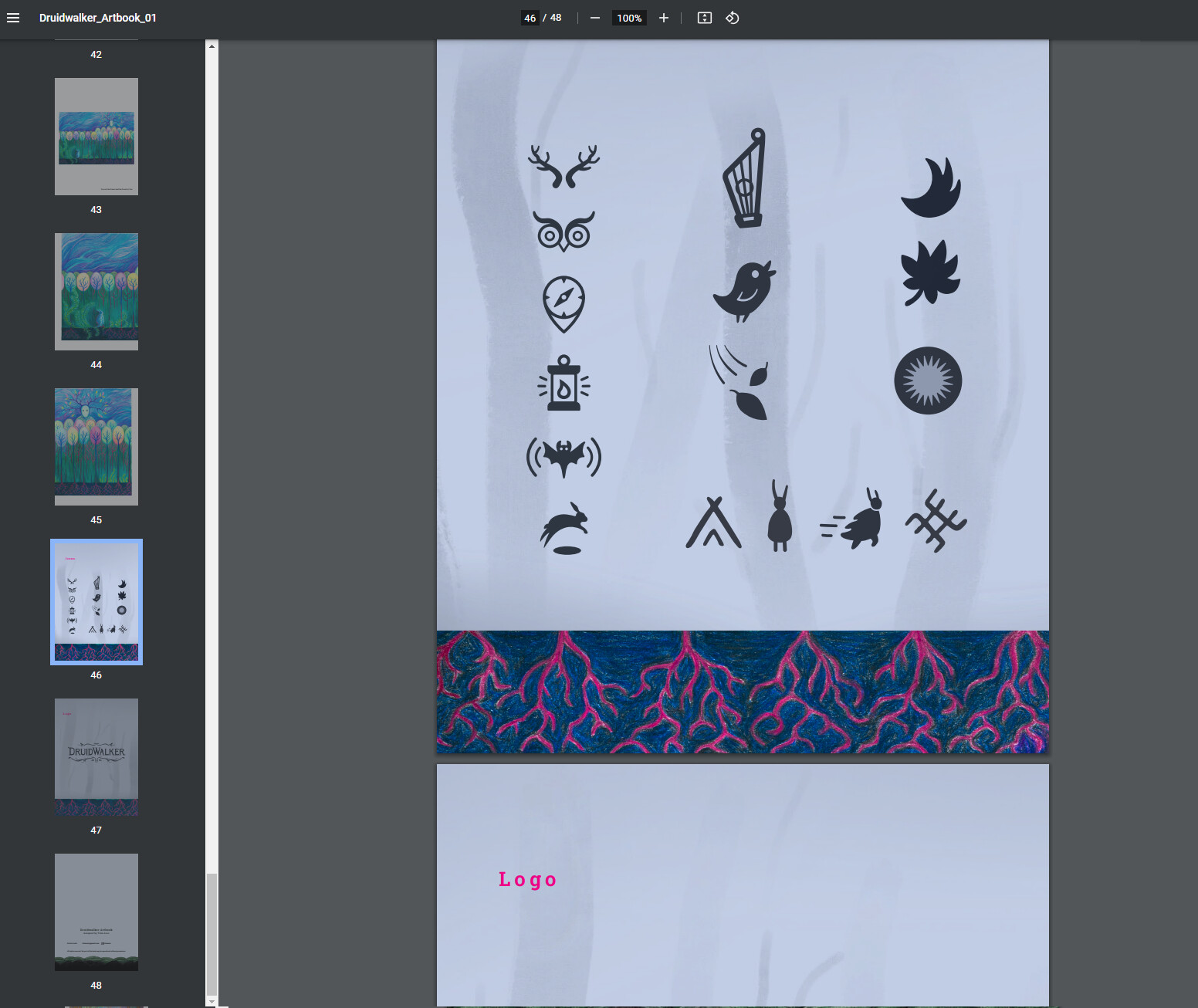 Druidwalker - Artbook screenshot 5
