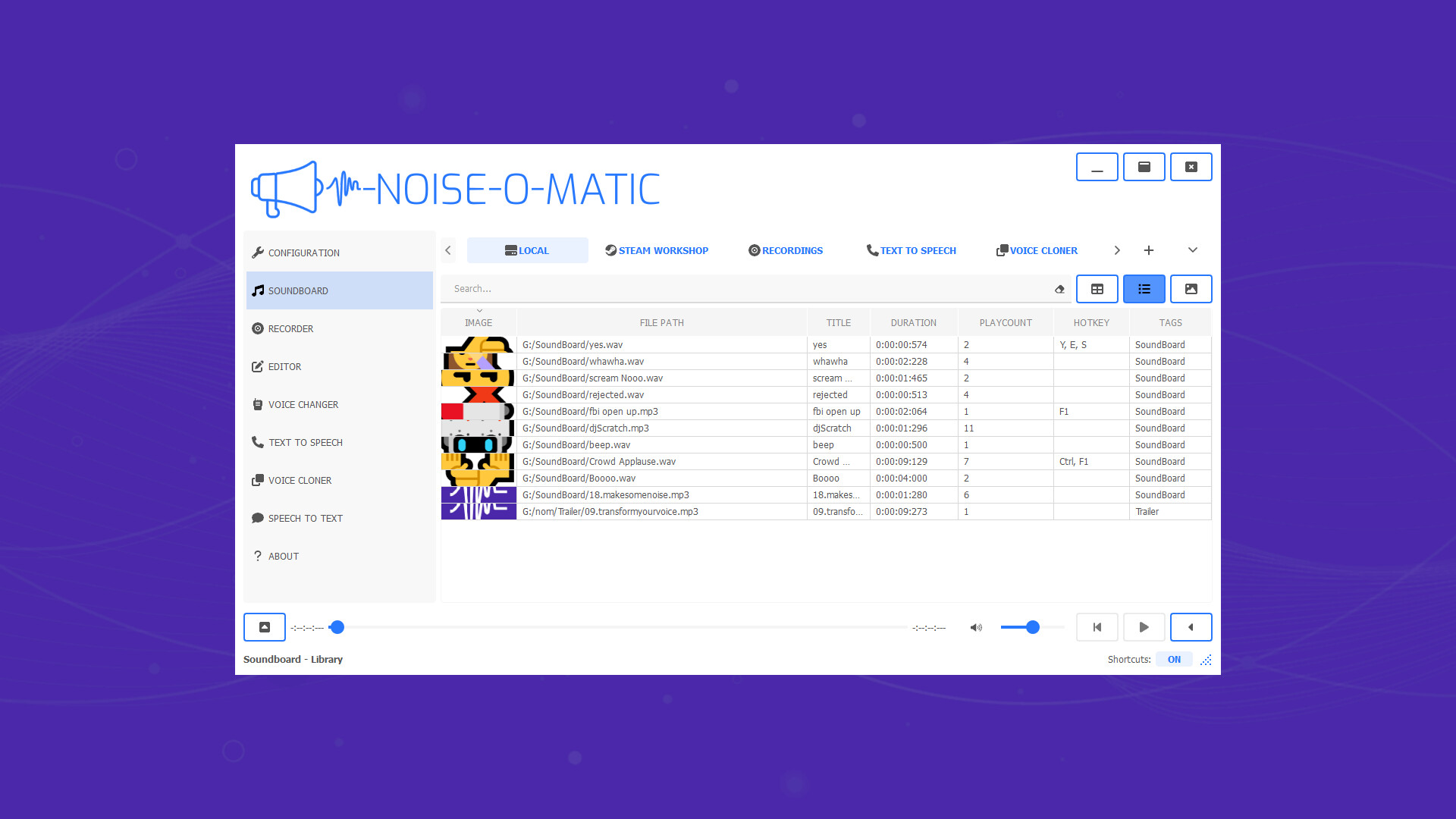 Noise-o-matic screenshot 11