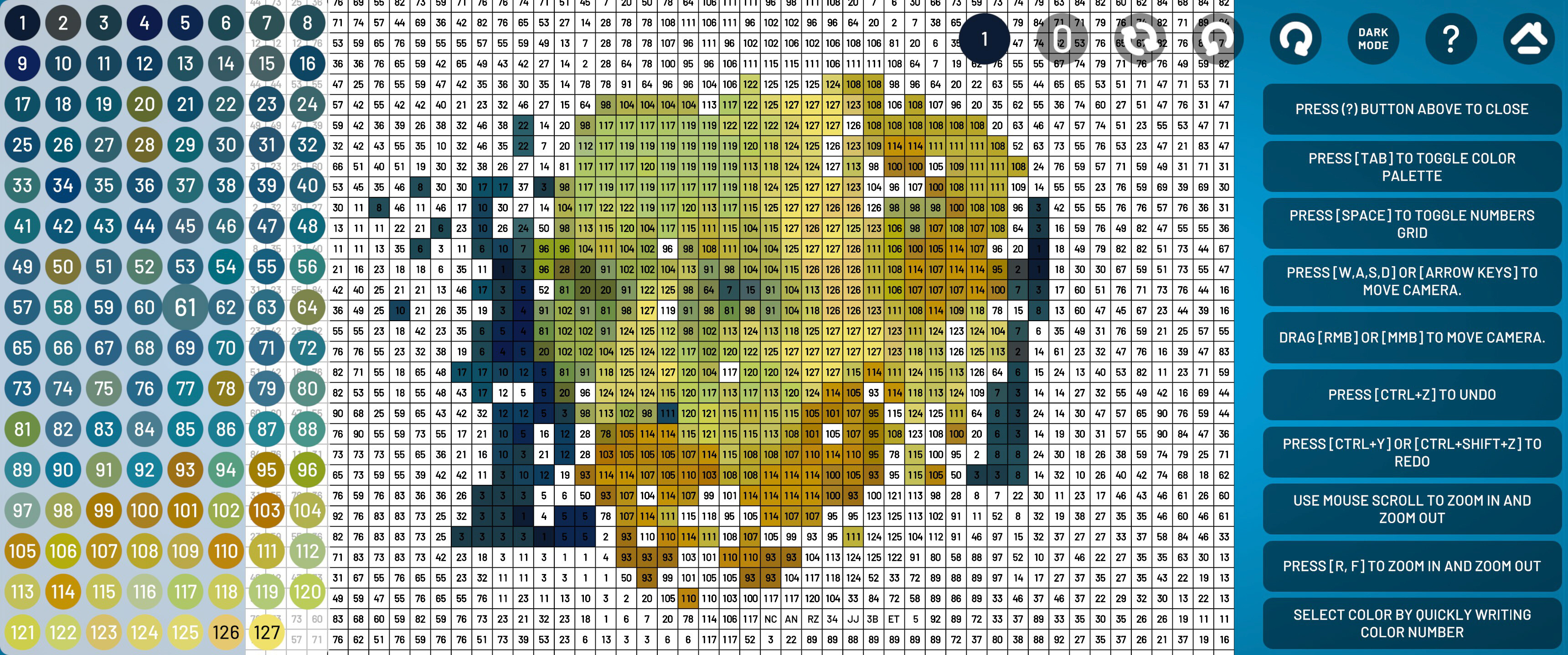 PIXEL ART BY NUMBERS screenshot 7