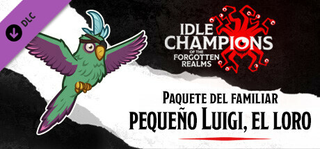 Paquete del familiar pequeño Luigi, el loro