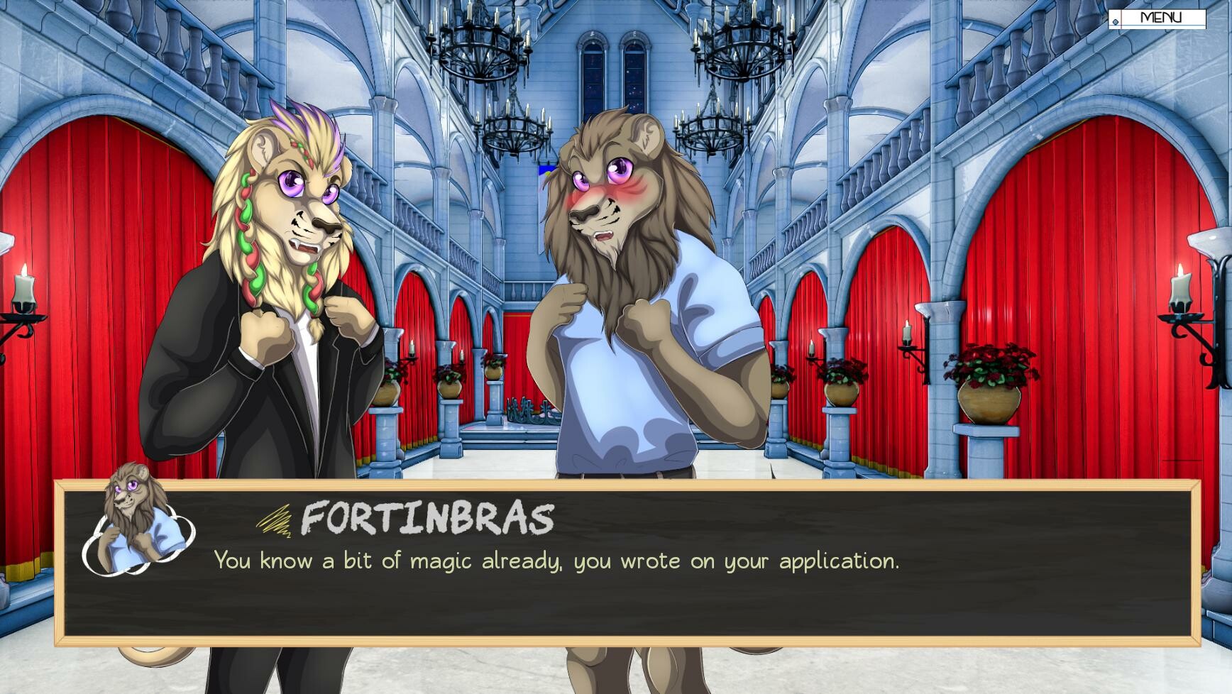 Furry Shakespeare: To Date Or Not To Date Spooky Cat Girls Downgrade screenshot 1