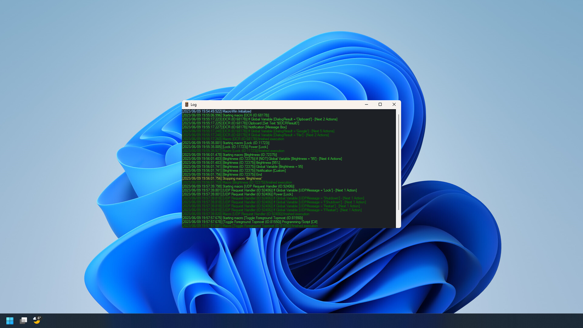 MacroWin screenshot 5