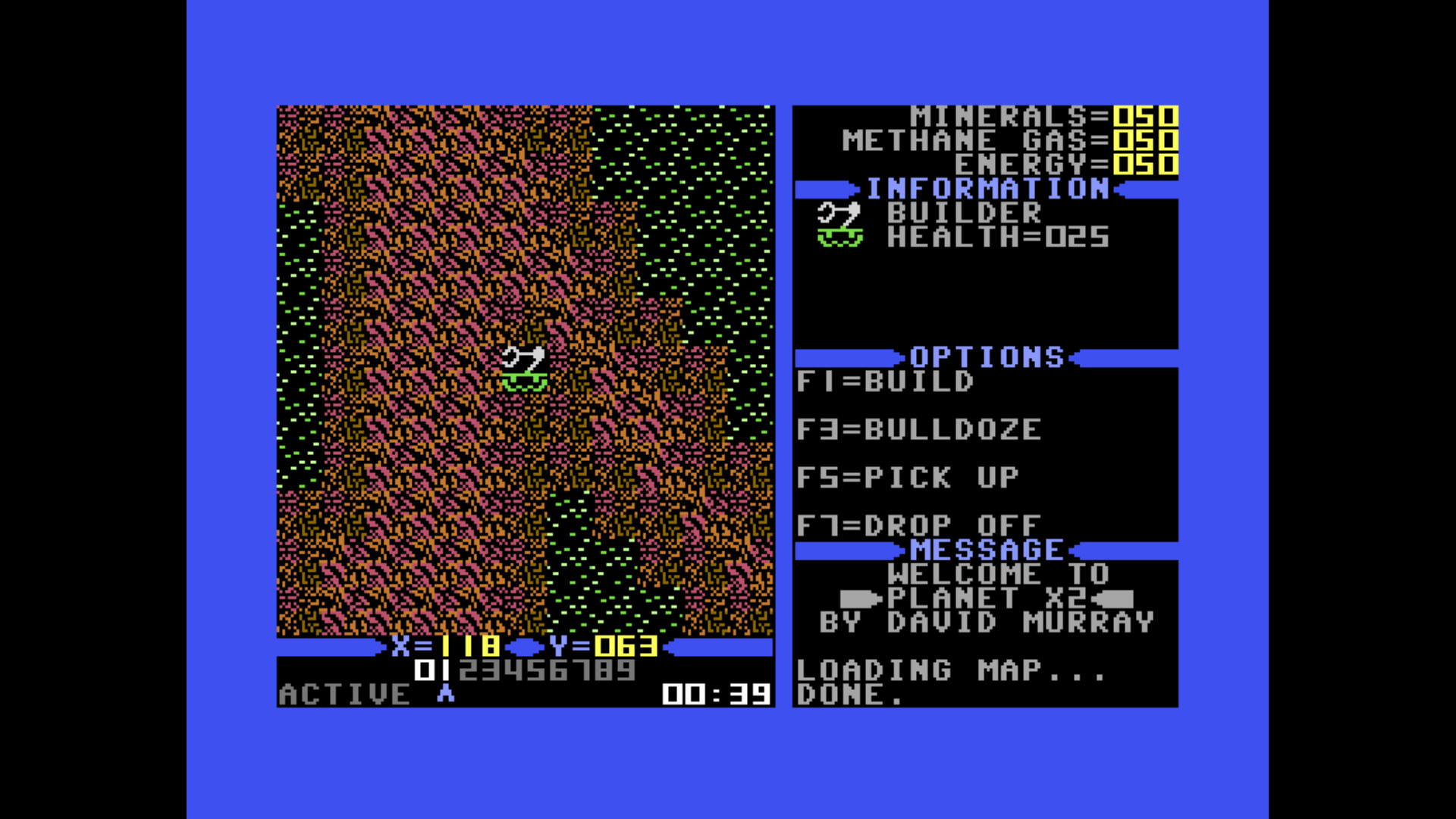 Planet X2 (C64) screenshot 5