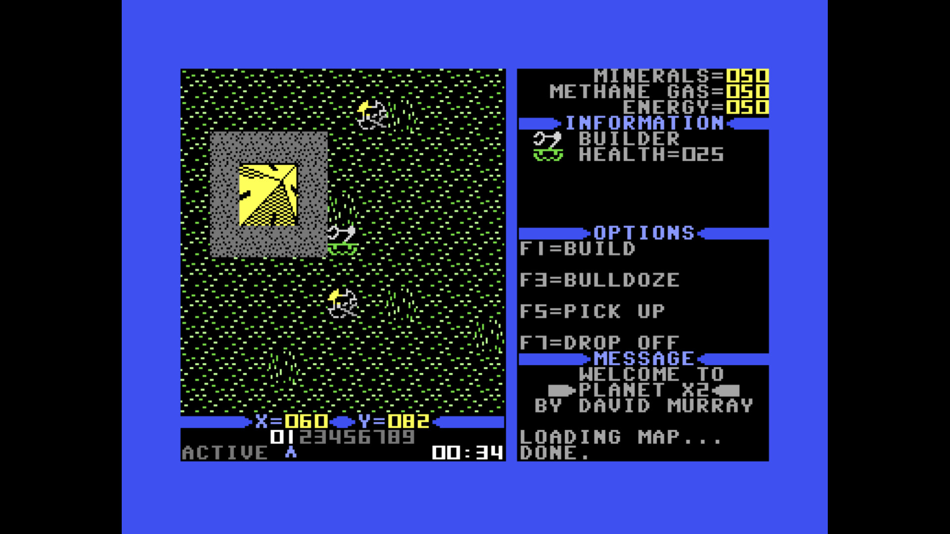Planet X2 (C64) screenshot 2
