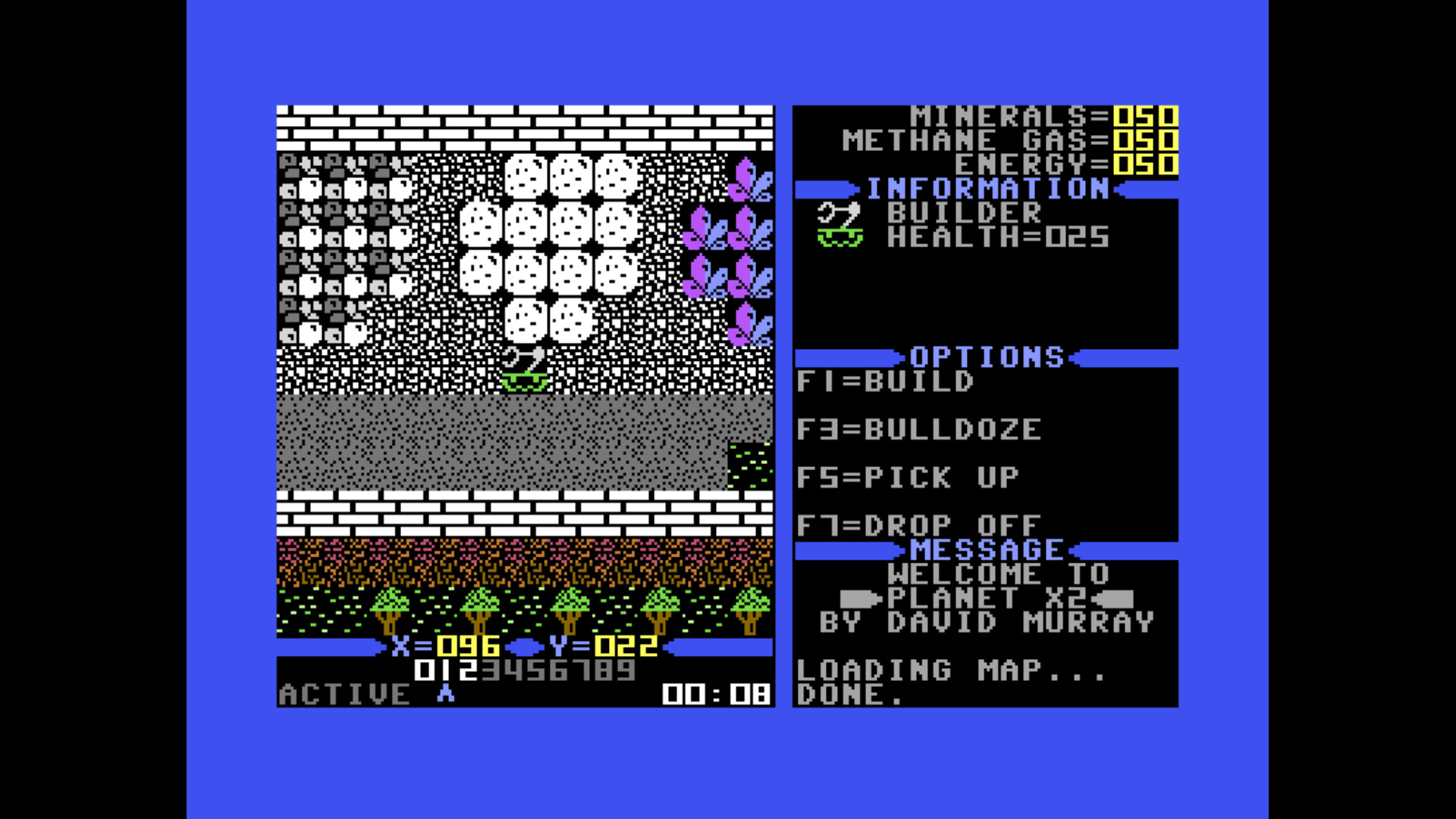 Planet X2 (C64) screenshot 4