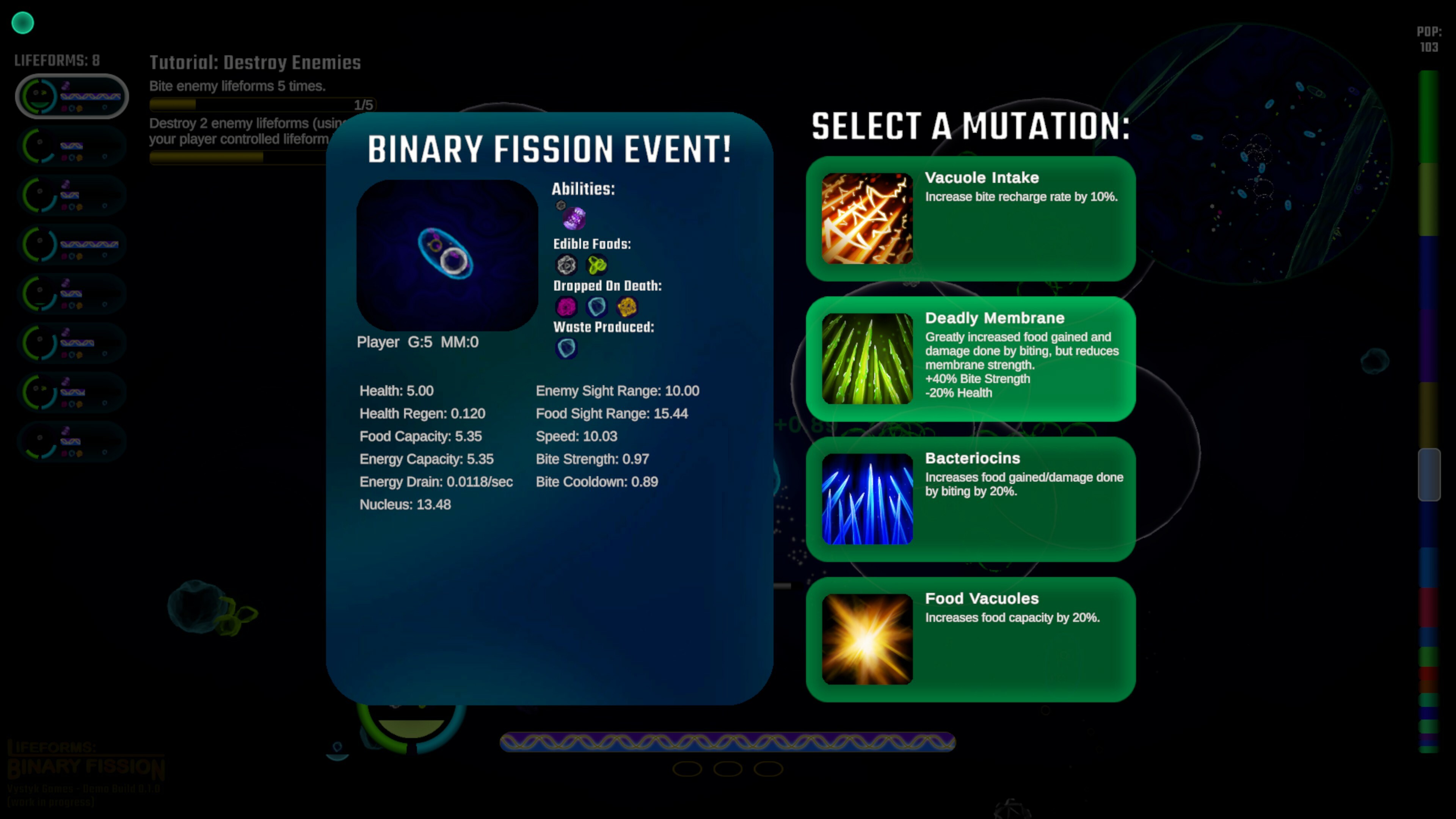 Lifeforms: Binary Fission screenshot 2