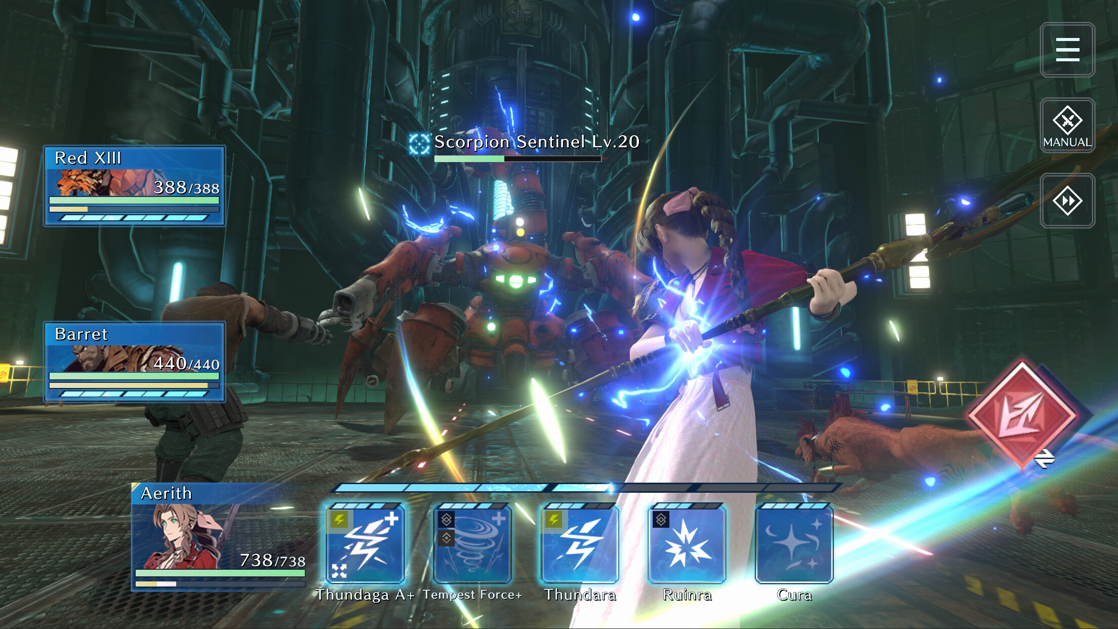 FINAL FANTASY VII EVER CRISIS screenshot 5
