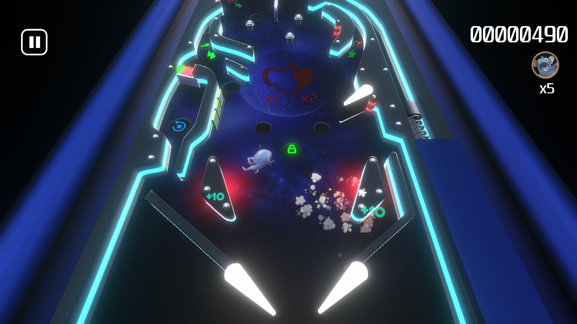 Fat Rat Pinball screenshot 2